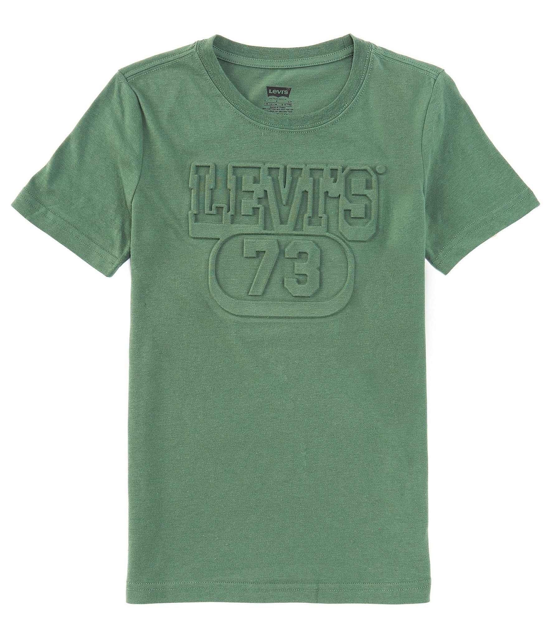 Levi's® Big Boys 8-20 Short Sleeve Embossed Logo T-Shirt