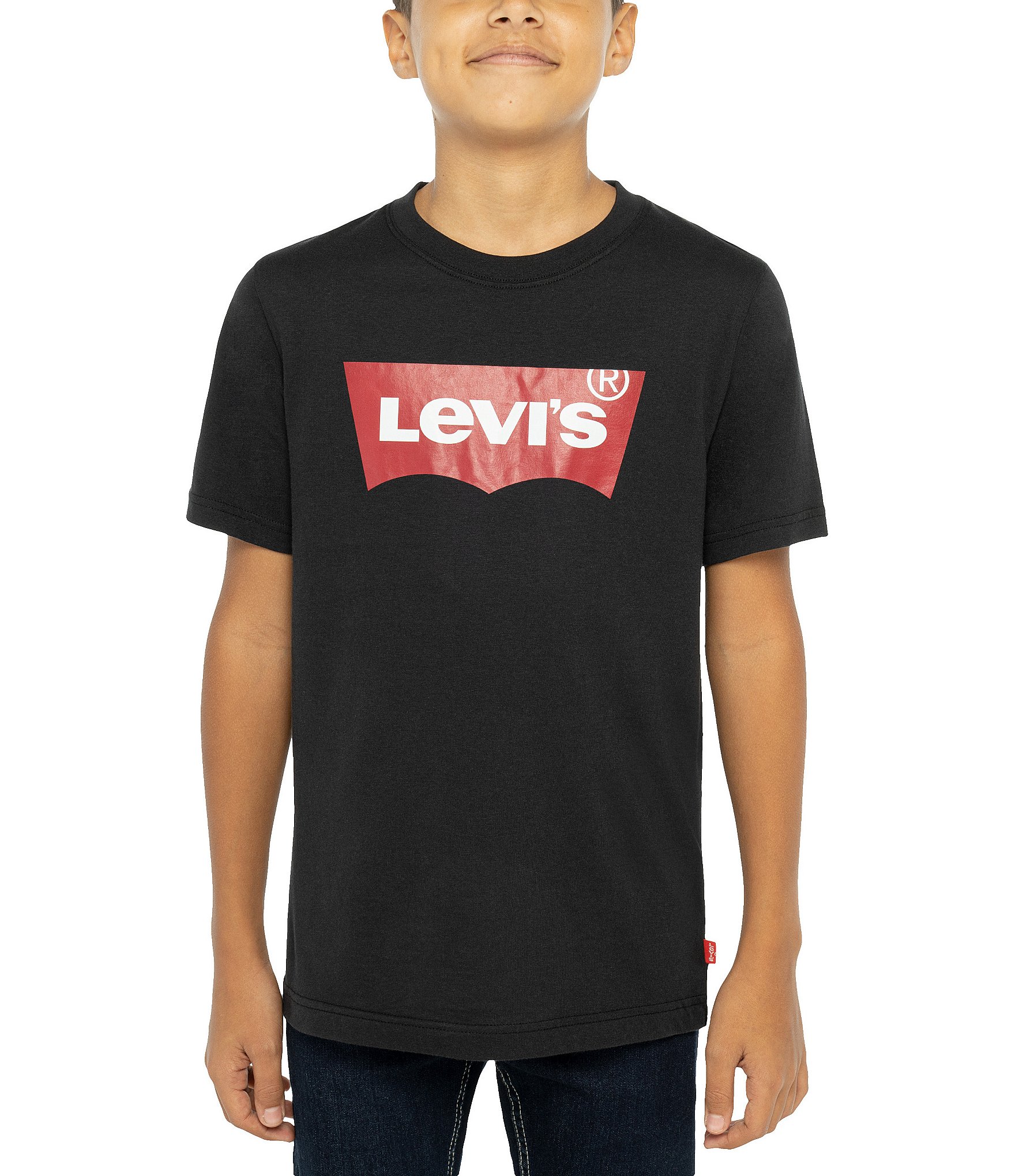 Levi's® Big Boys 8-20 Short Sleeve Batwing Logo T-Shirt