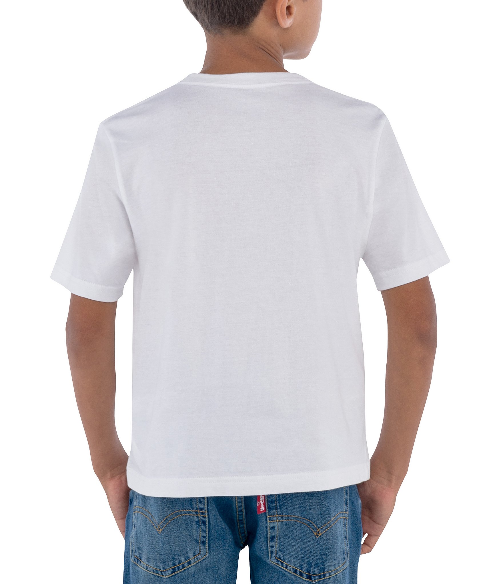 Levi's® Big Boys 8-20 Short Sleeve Batwing Logo T-Shirt