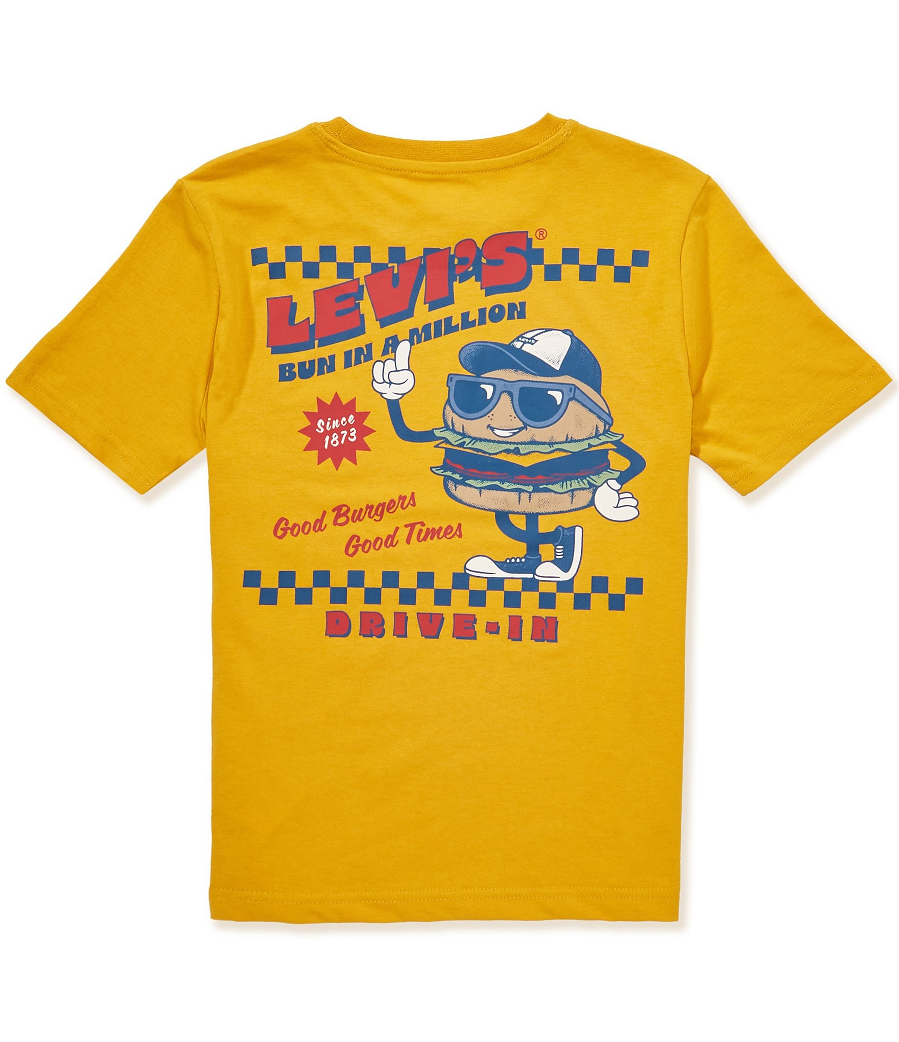 Levi's Big Boys Short Sleeve Drive-in Burger Tee