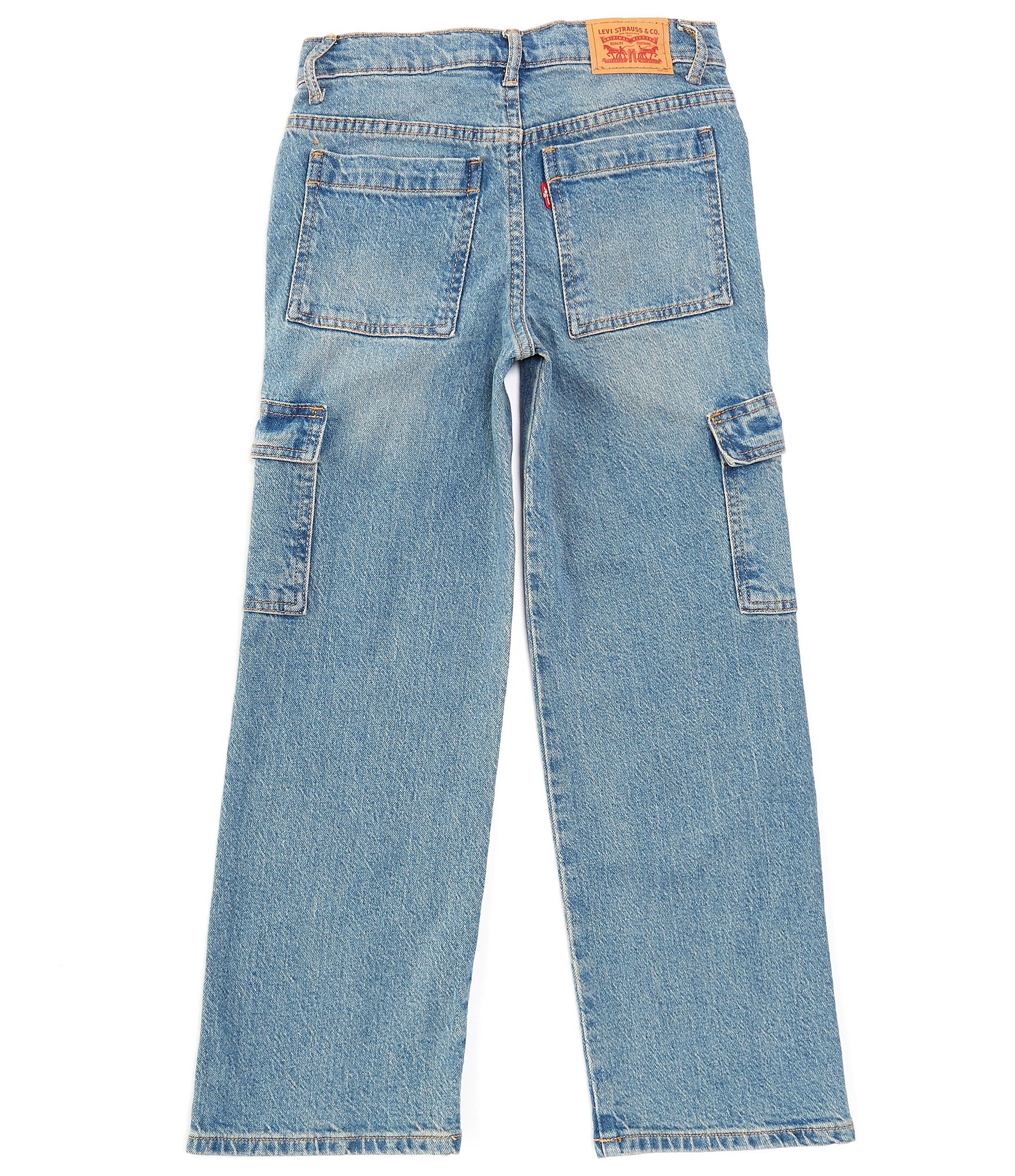 Levi's® Big Girls 7-16 Cargo Pocket Wide Leg Jeans