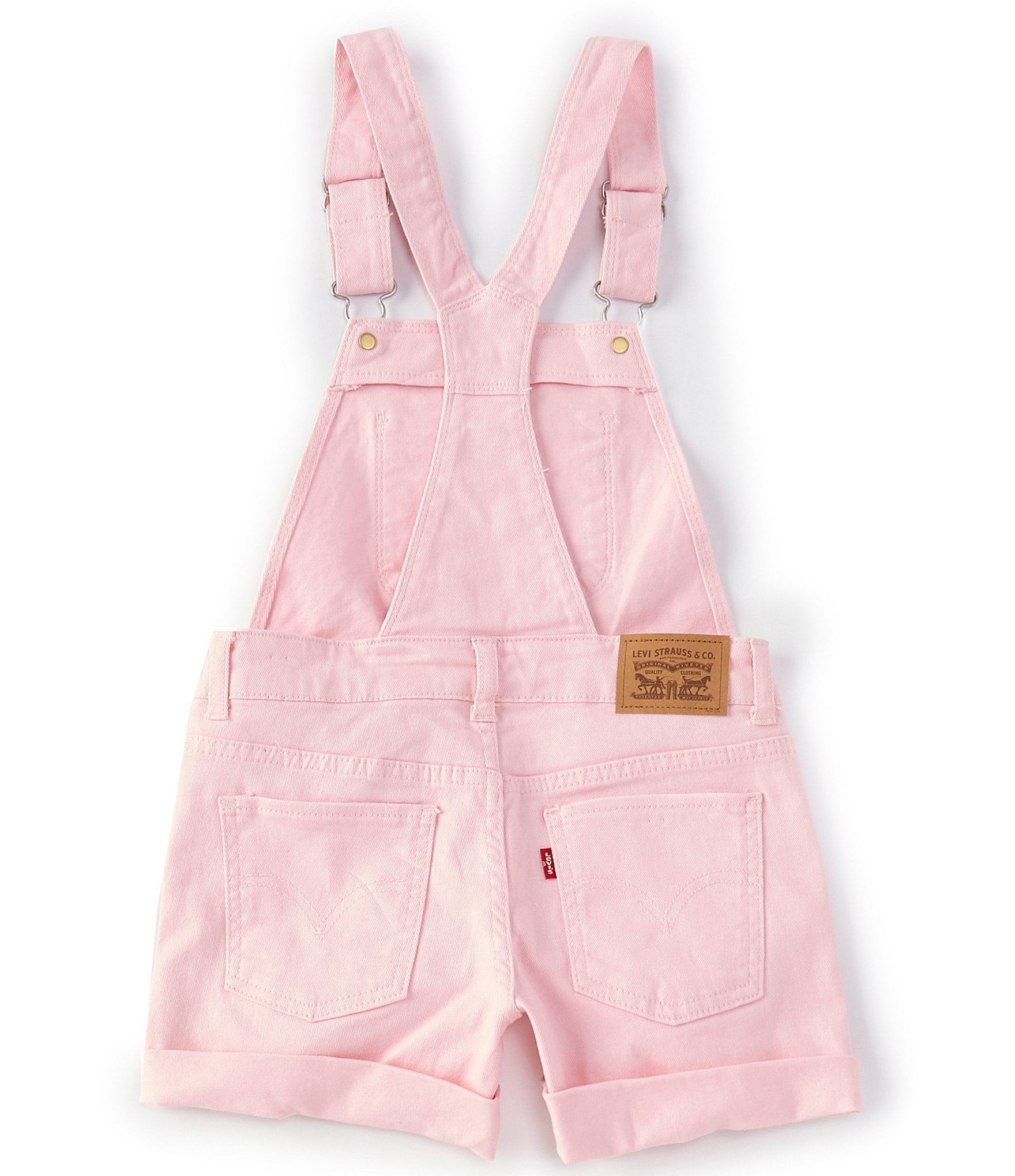 Levi's® Big Girls 7-16 Destructed Denim Shortall