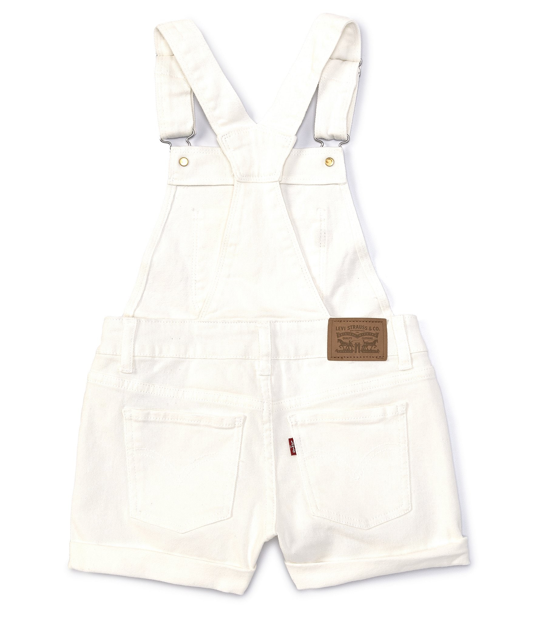 Levi's® Big Girls 7-16 Destructed Denim Shortall