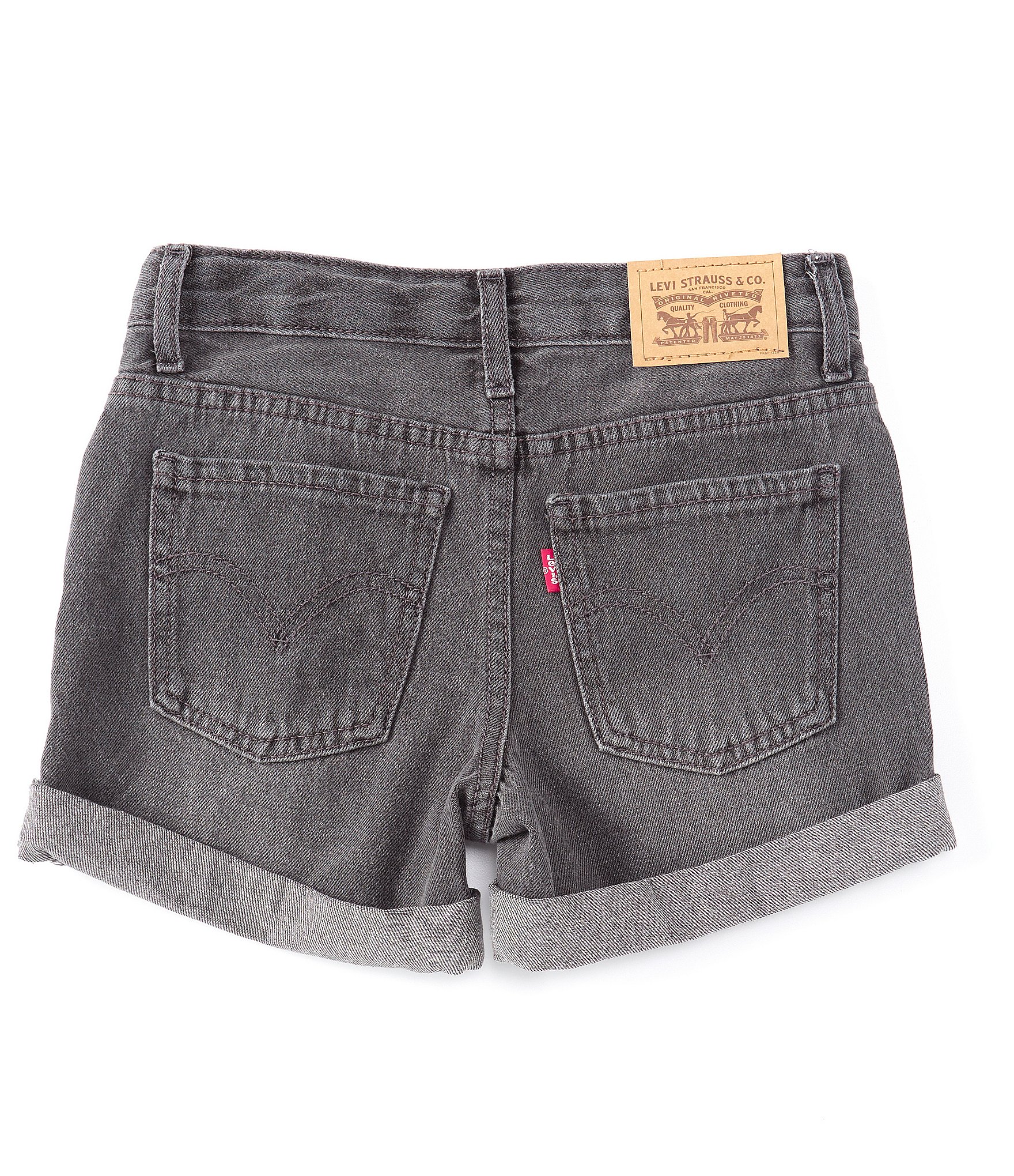 Levi's® Big Girls 7-16 Girlfriend Shorty Denim Shorts