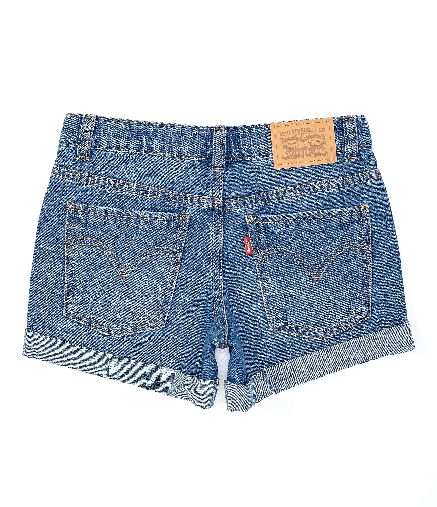 Levi's® Big Girls 7-16 Girlfriend Shorty Denim Shorts