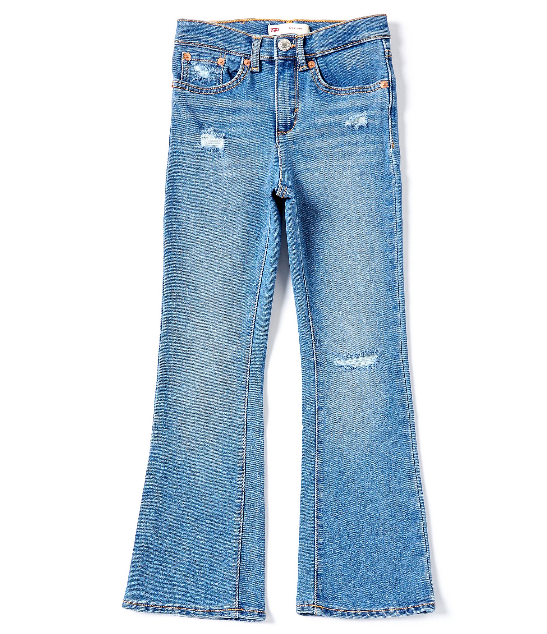 Levi's Big Girls 7-16 Hi-Rise Flare Jeans | Dillard's