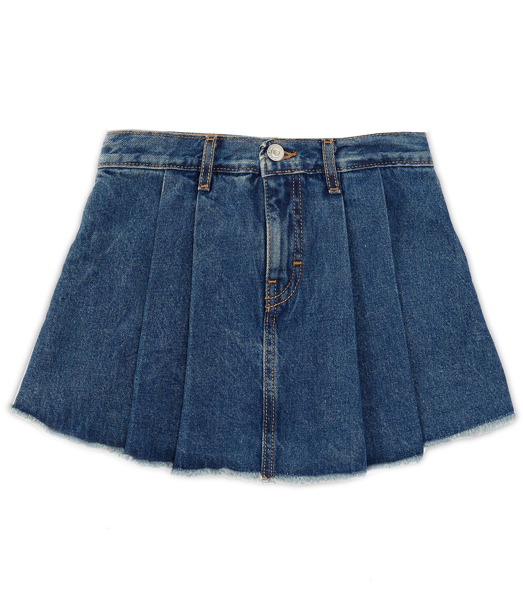 Levi's® Big Girls 7-16 Pleated Denim Skort