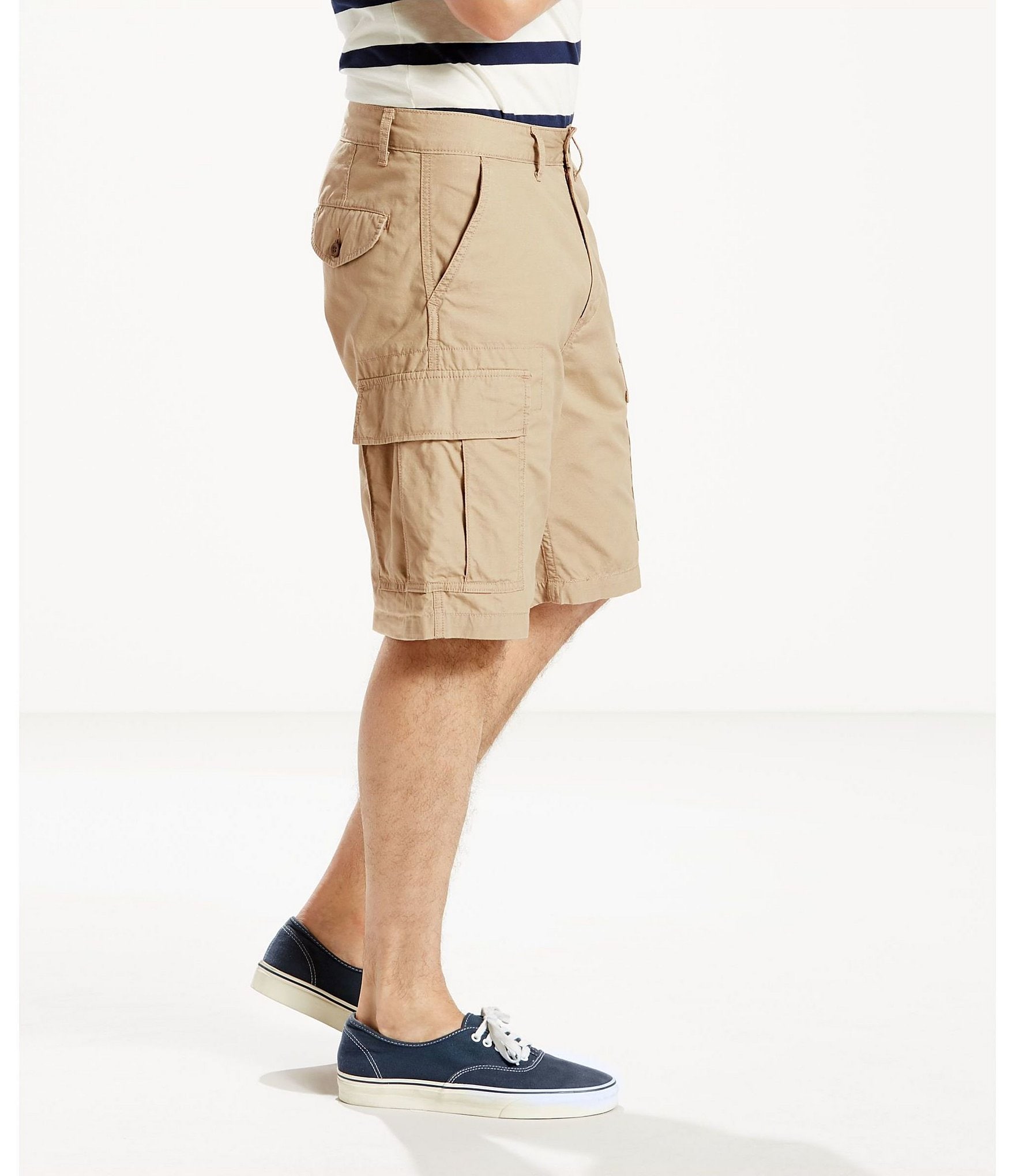 Levi's® Carrier Twill Ripstop 9.5#double; Inseam Cargo Shorts