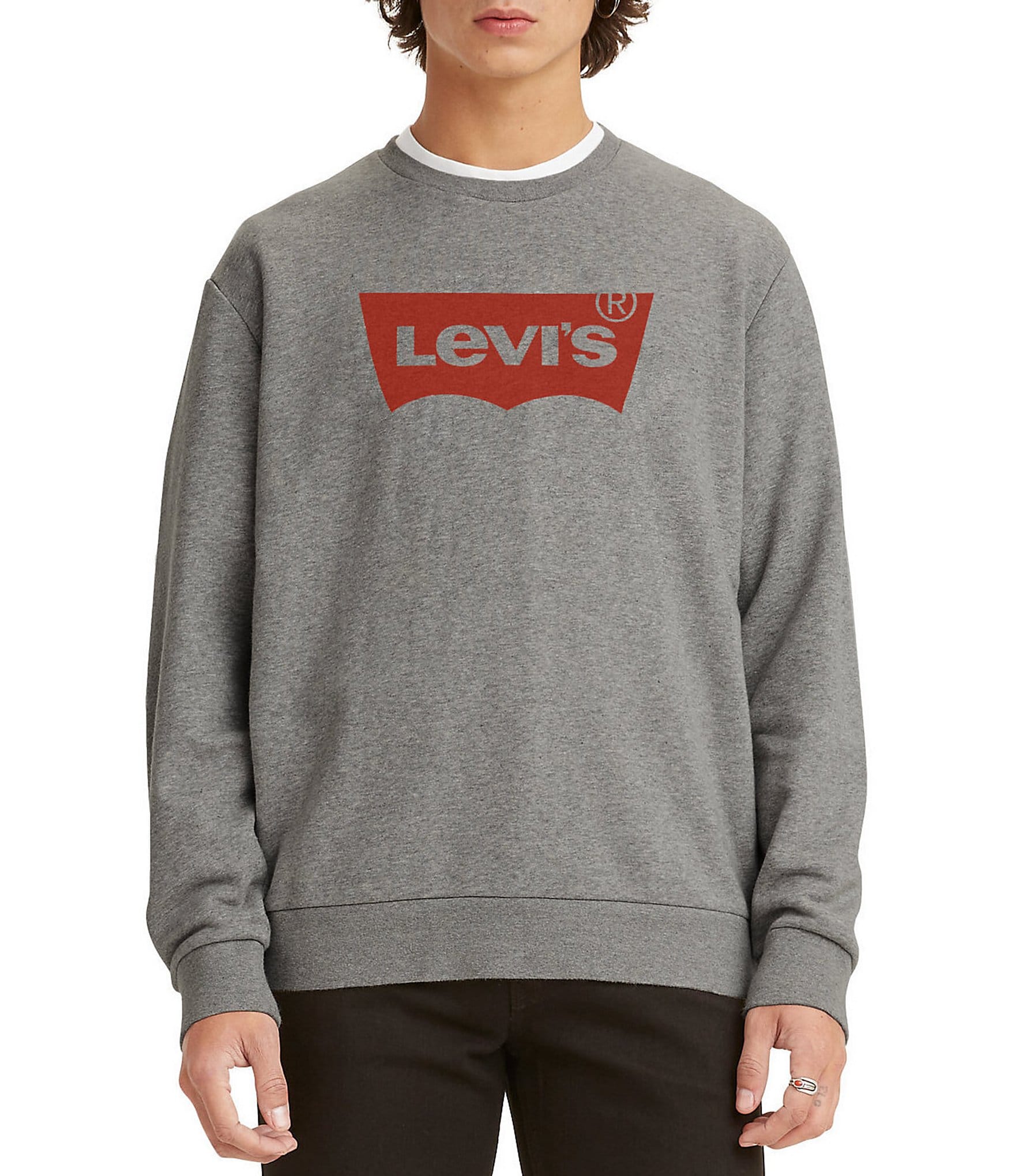 papier leven Additief Levi's® Classic Batwing Logo Graphic Crewneck Sweatshirt | Dillard's