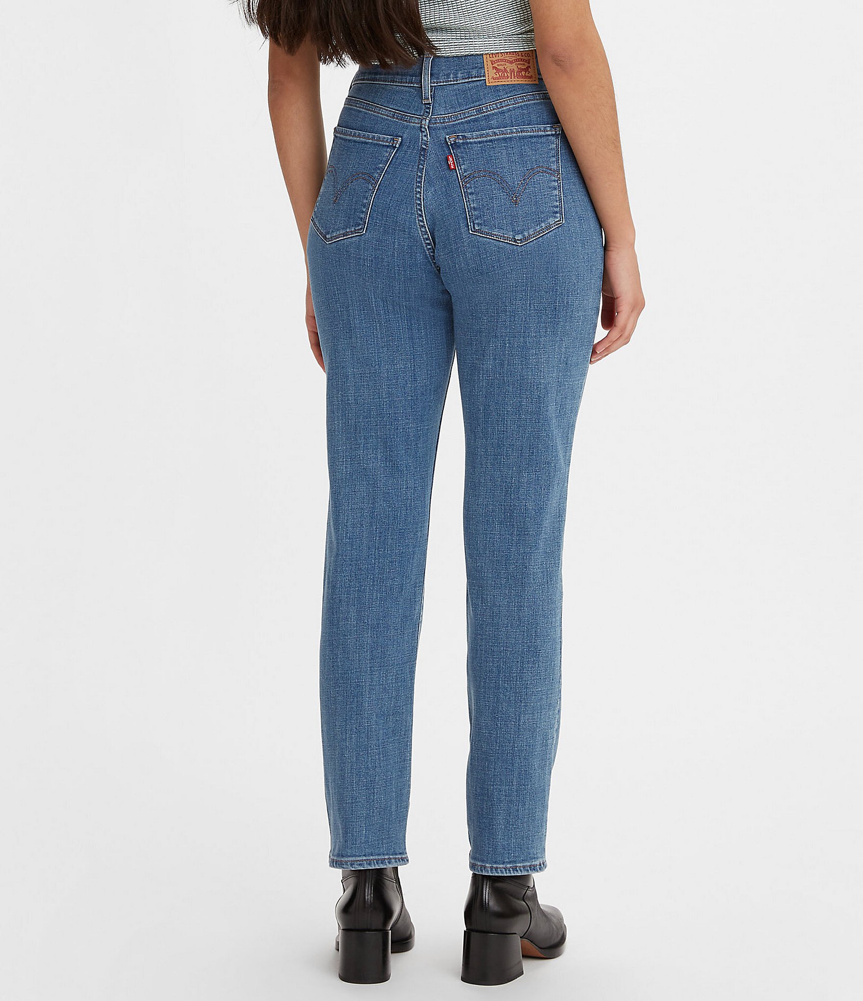 Levi's® Classic Mid Rise Straight Leg Jeans