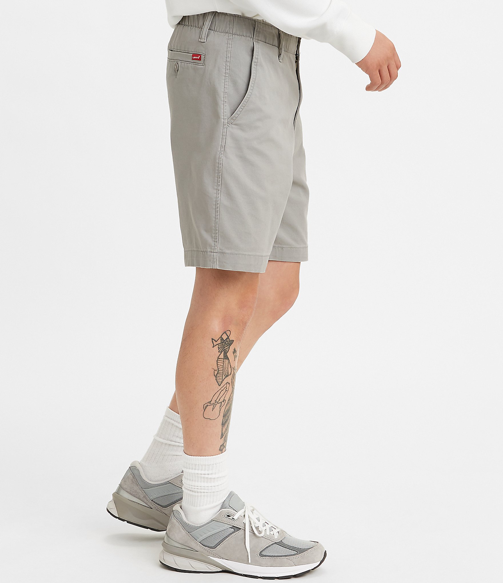 Levi's® Elastic-Waist XX Easy 10#double; inseam Chino Shorts