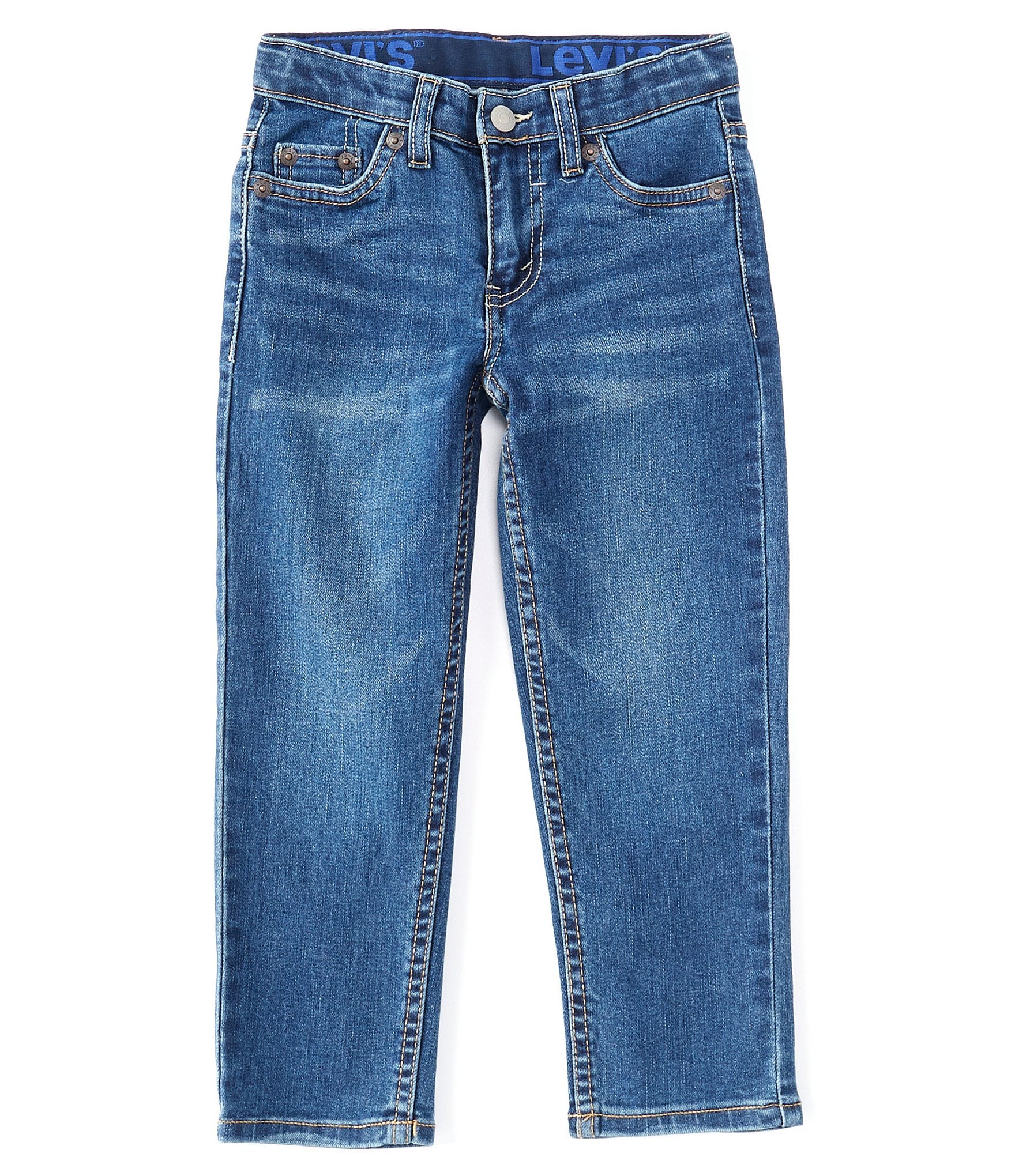 Levi's® Little Boys 2T-7X 502 Regular Taper-Fit Stretch Performance Jeans