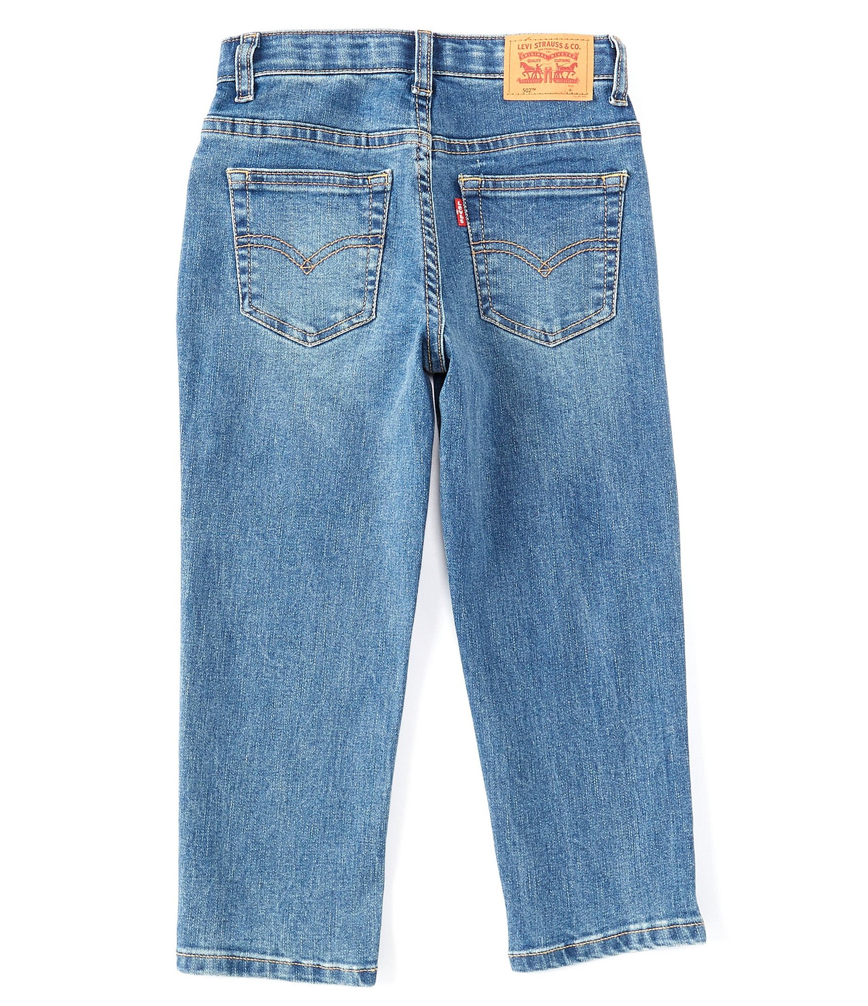 Levi's® Little Boys 2T-7X 502 Regular Taper-Fit Stretch Performance Jeans