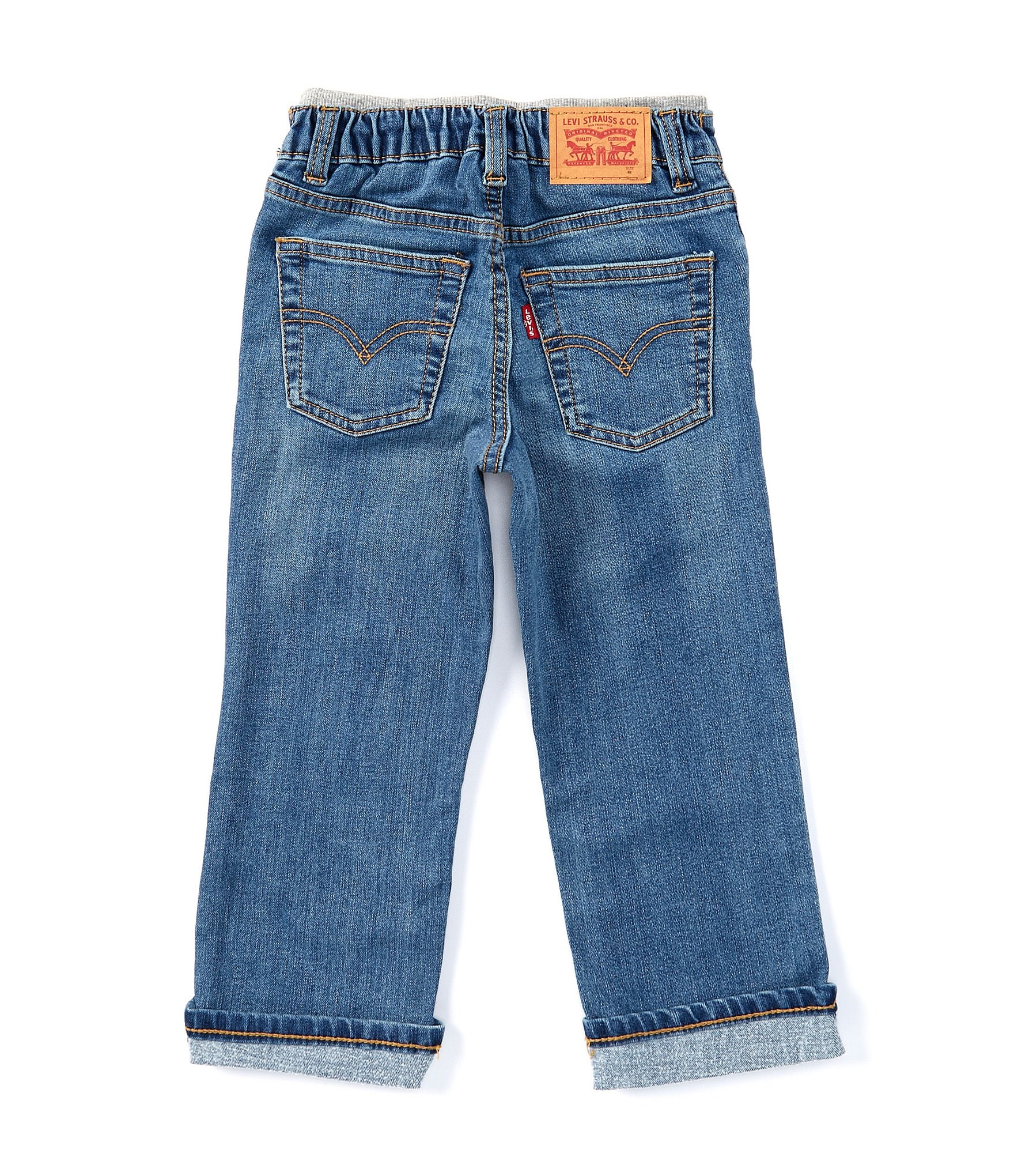 Levi's® Little Boys 2T-4T Murphy Pull-On Denim Jeans