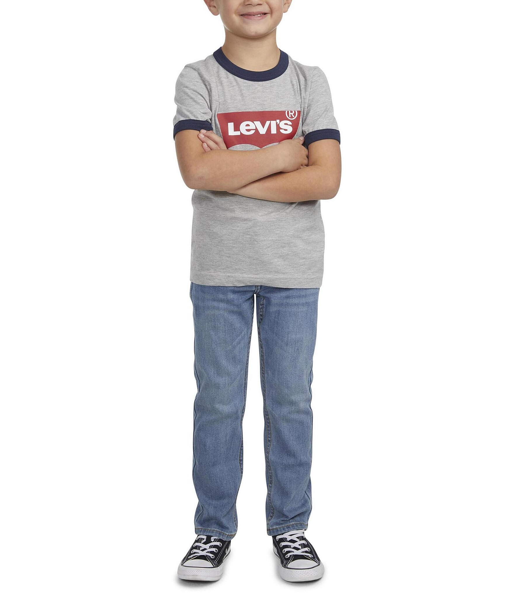 Levi's® Little Boys 2T-7 511™ Slim Fit Eco Performance Jeans