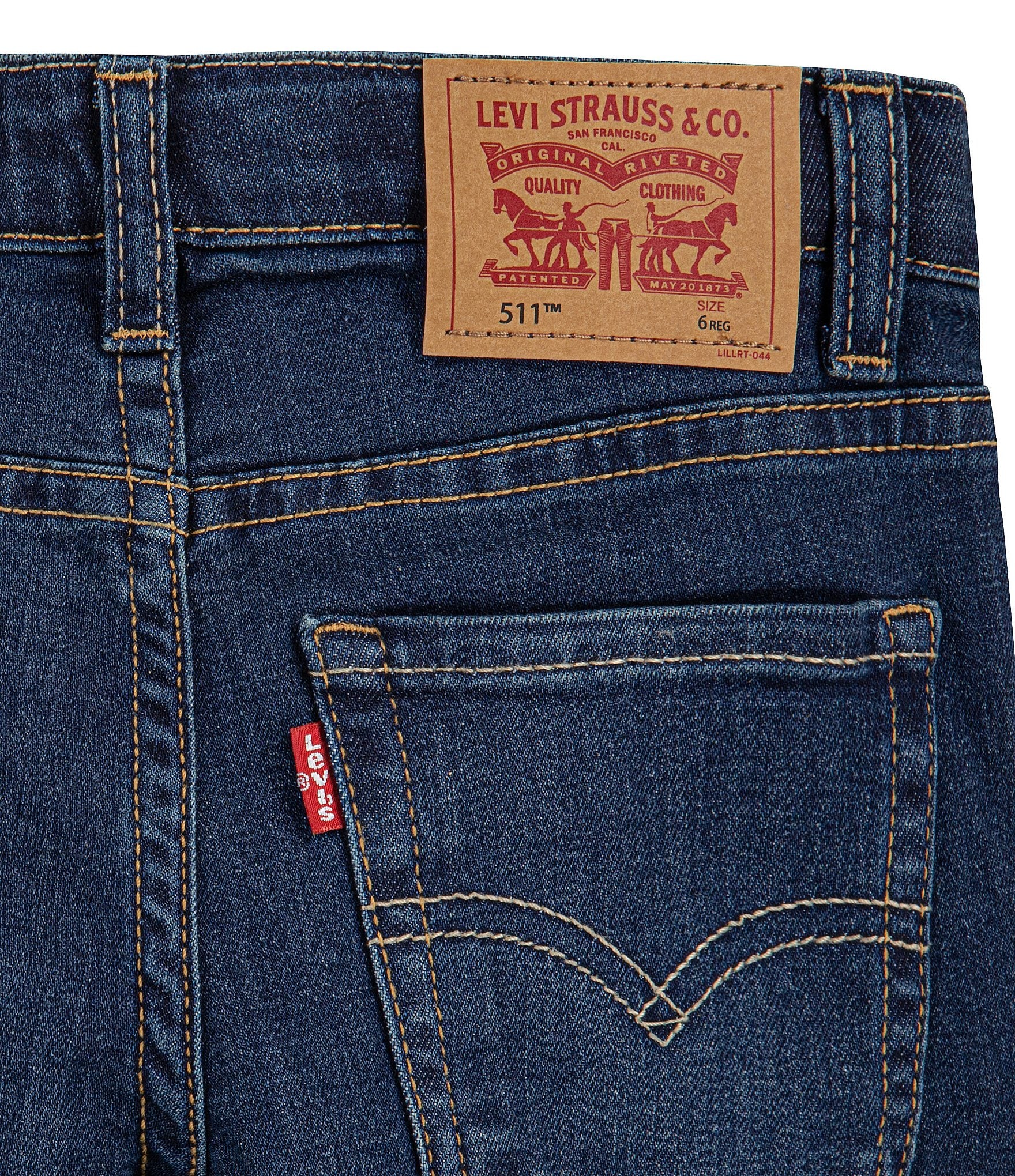 Levi's® Little Boys 2T-7 511™ Slim Fit Eco Performance Jeans