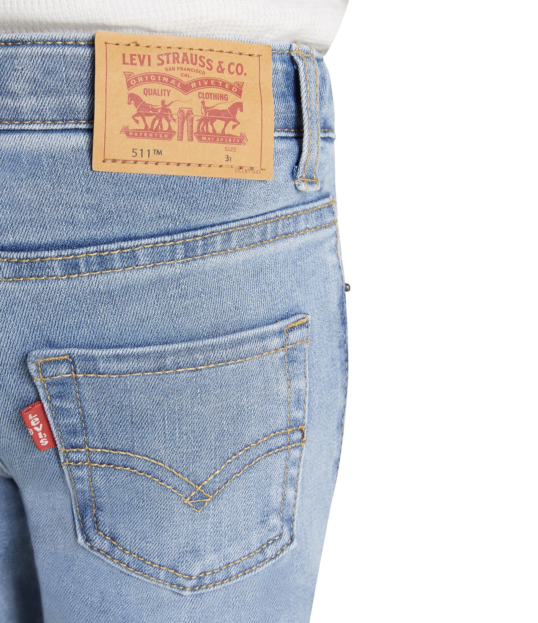 Levi's® Little Boys 2T-7 511™ Slim Fit Eco Performance Jeans