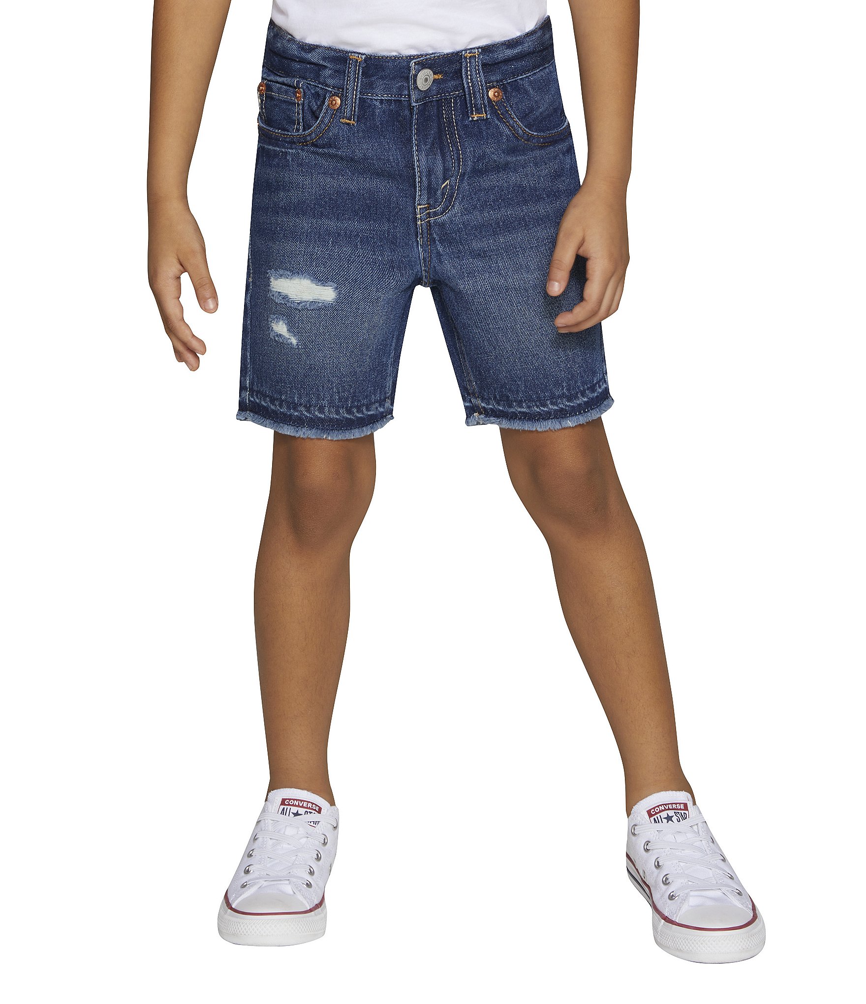 Levi's® Little Boys 2T-7 511™ Slim Fit Denim Shorts | Dillard's