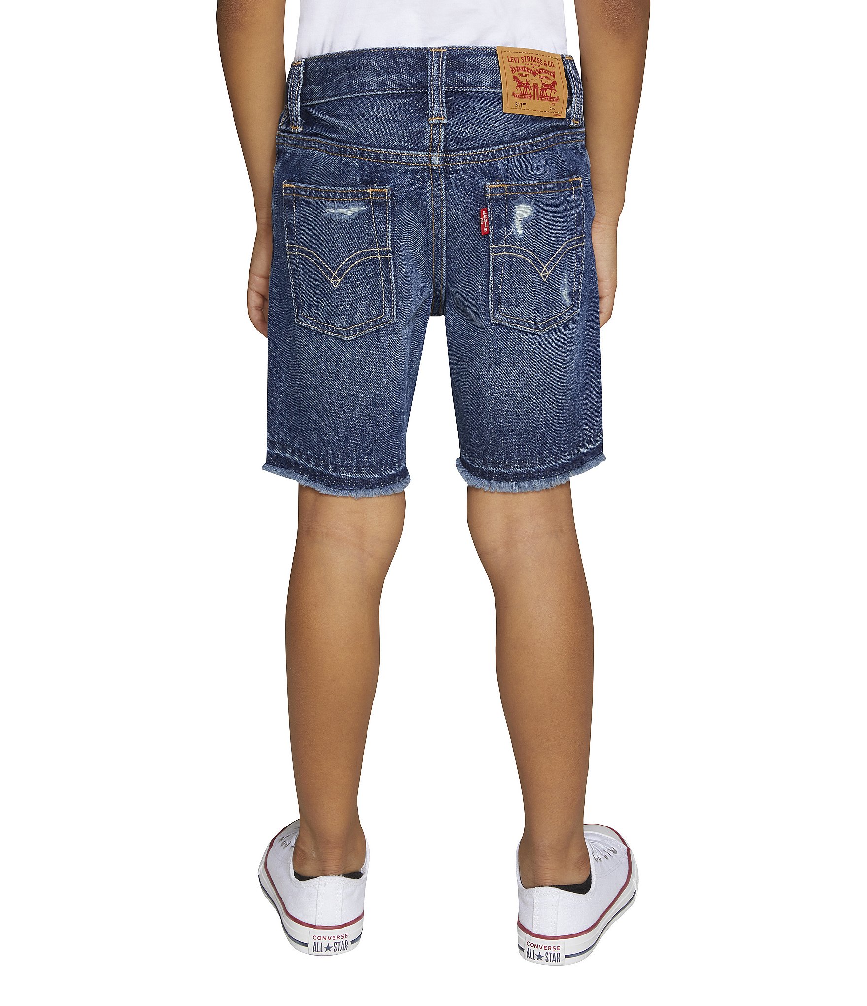 Levi's® Little Boys 2T-7 511™ Slim Fit Denim Shorts