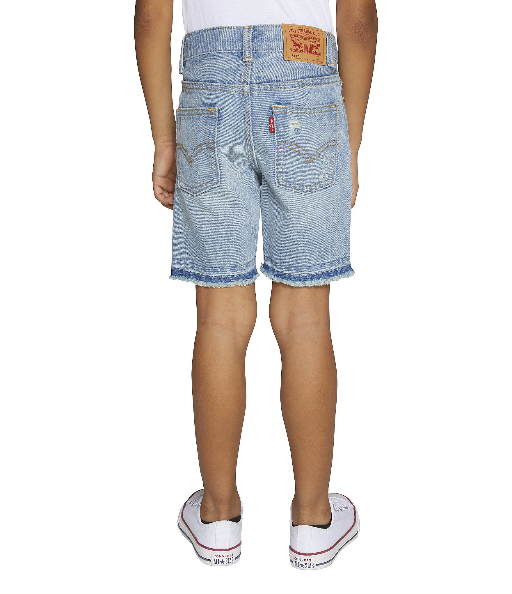 Levi's® Little Boys 2T-7 511™ Slim Fit Denim Shorts