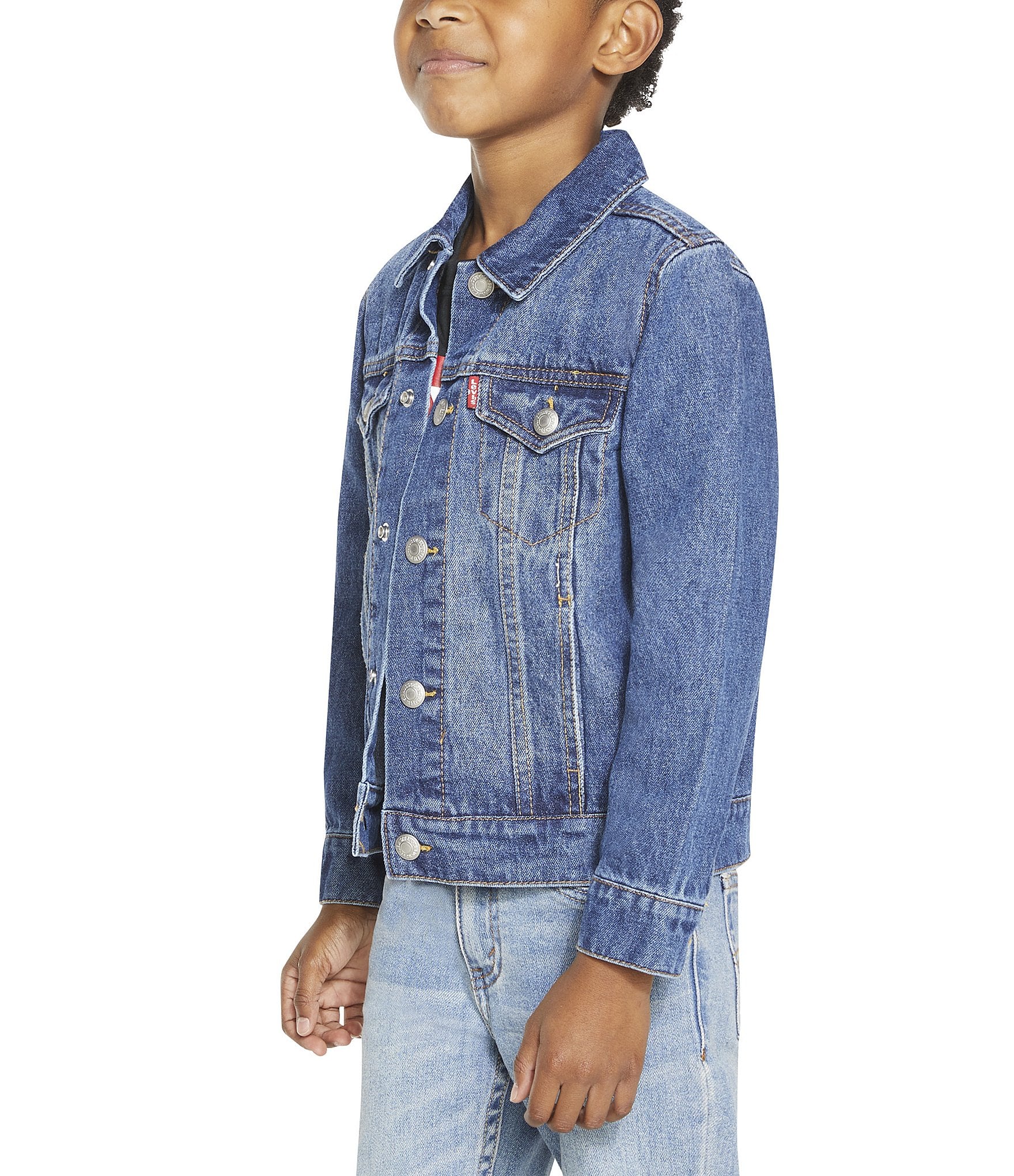 Levi's® Little Boys 2T-7 Denim Trucker Jacket