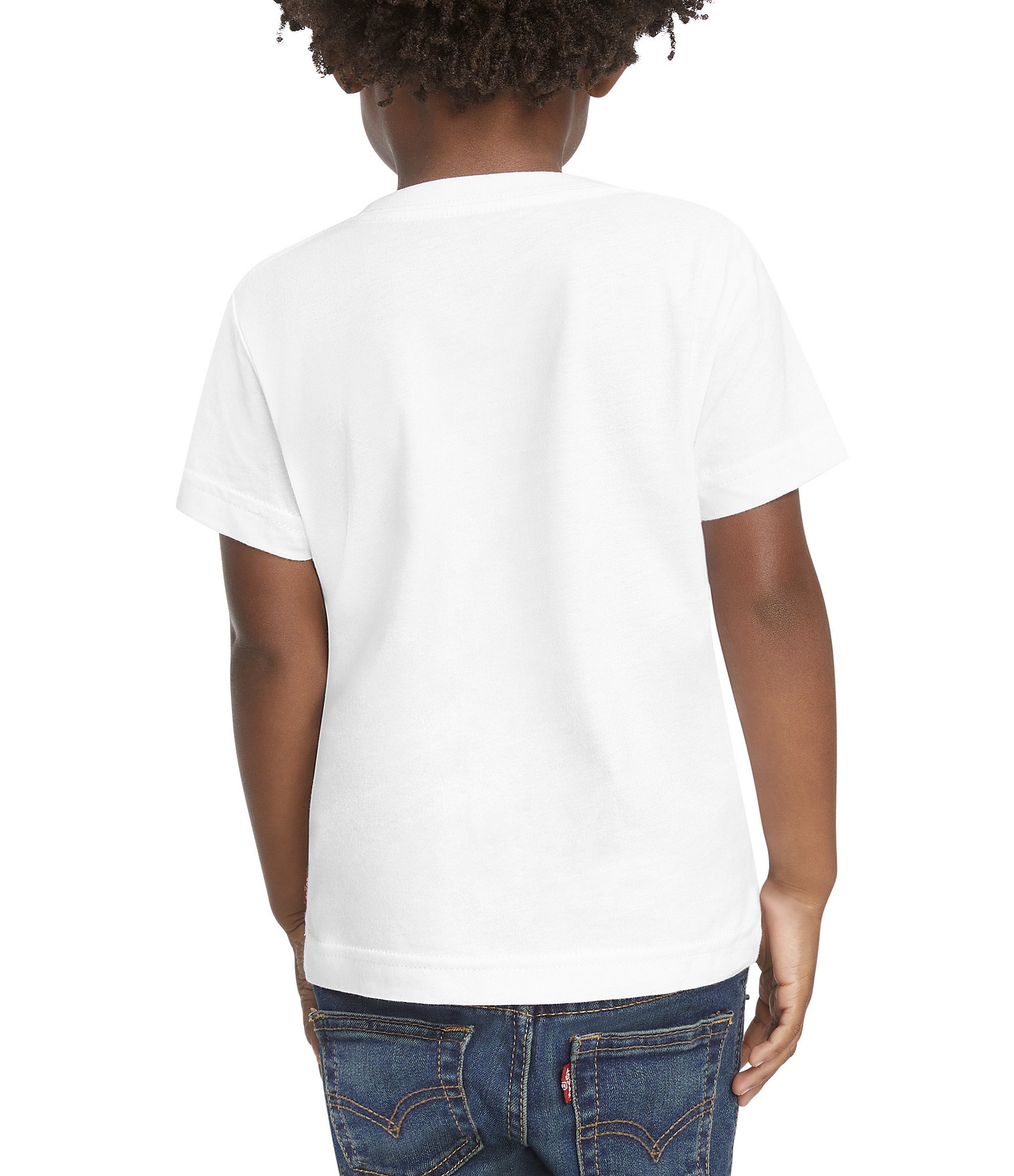 Levi's® Little Boys 2T-7 Short Sleeve Logo T-Shirt