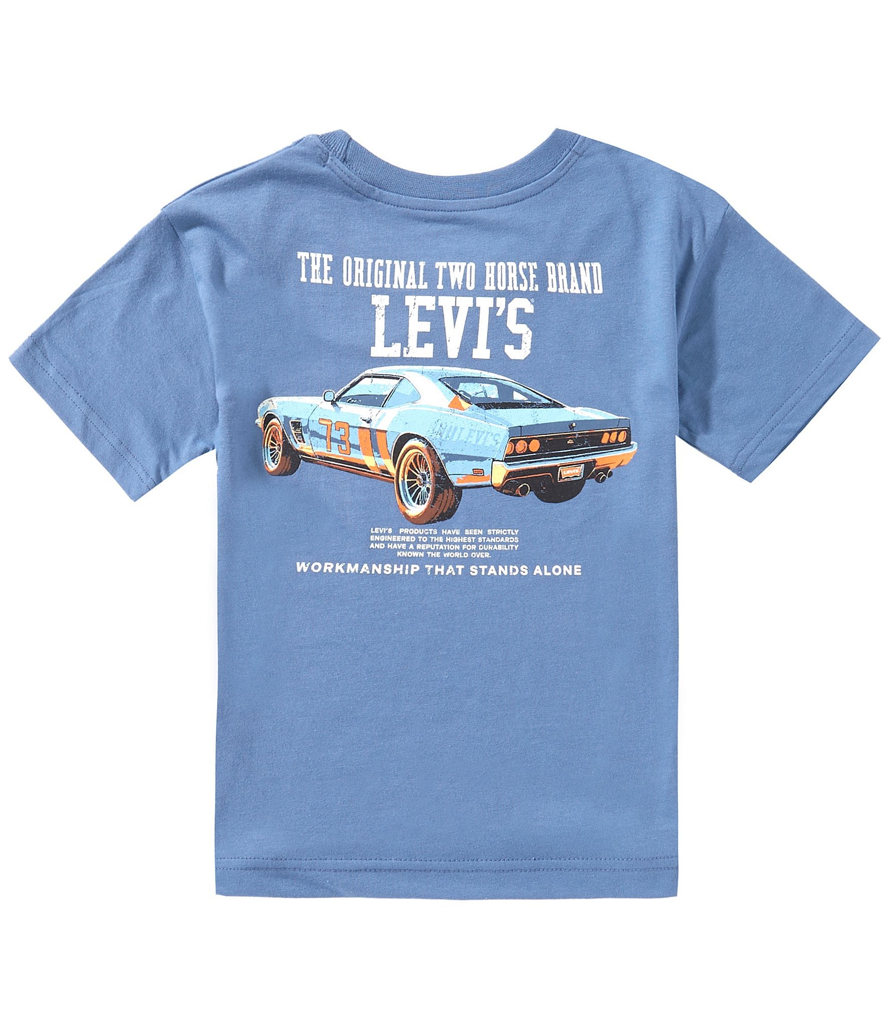 Levi's® Little Boys Short Sleeve Rev The Engine Tee