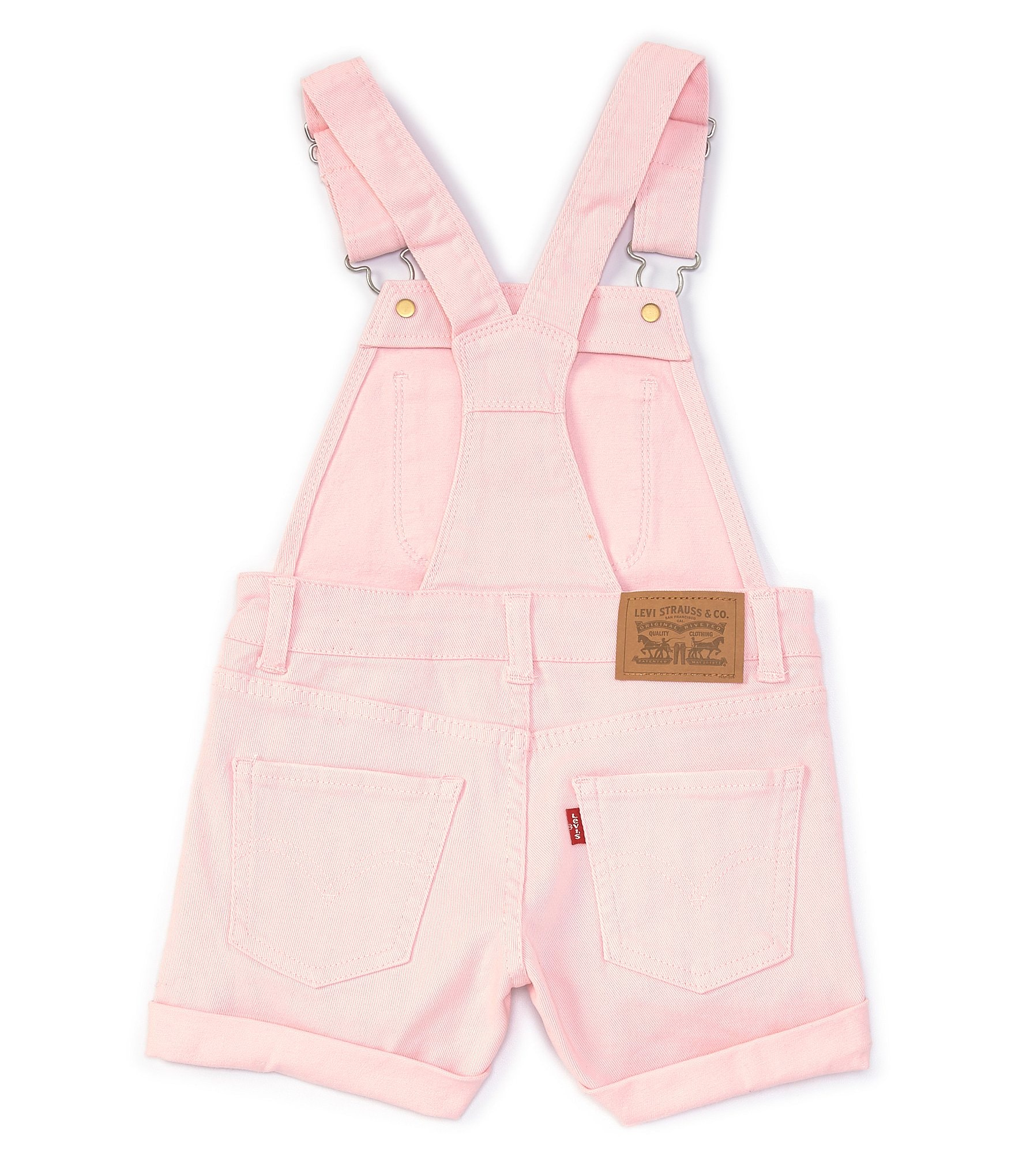 Levi's® Little Girls 2T-6X Denim Shortall