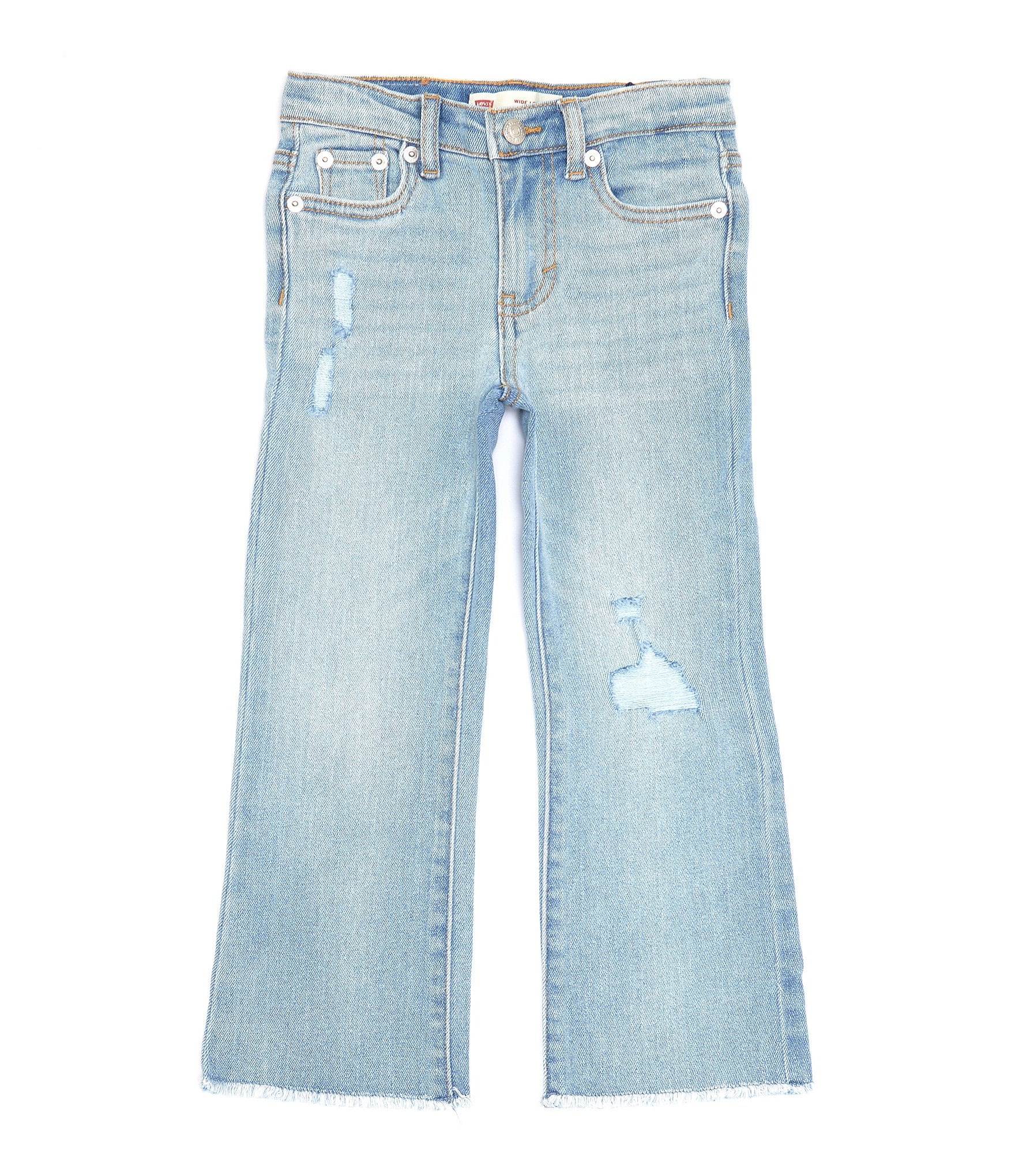 Levi's® Little Girls 2T-6X Wide-Leg Jeans | Dillard's