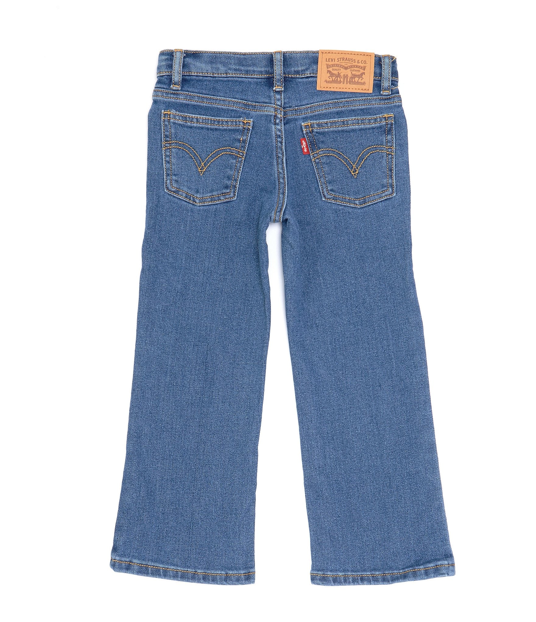 Levi's® Little Girls 2T-6X Wide-Leg Jeans