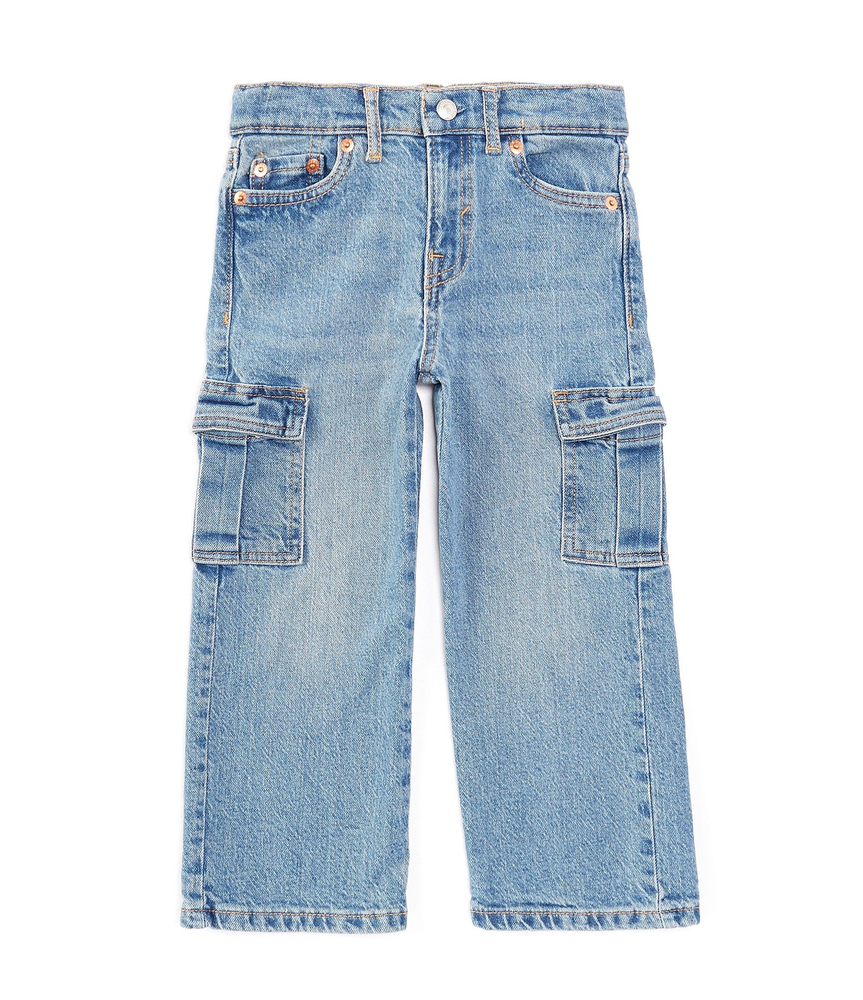 Levi's® Little Girls 4-6X 94 Baggy Cargo Jeans