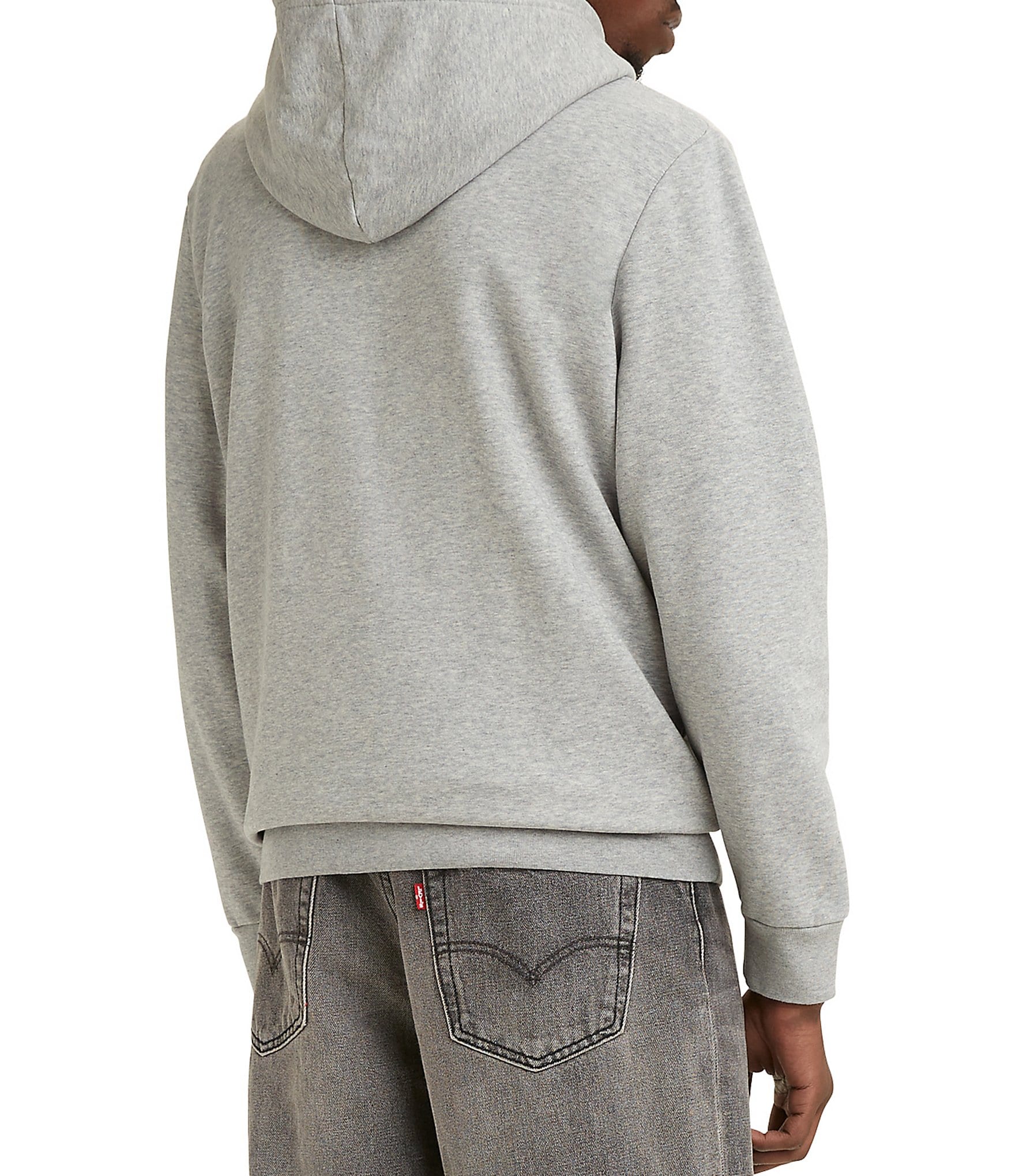 Levi's® Long-Sleeve Batwing Graphic Fleece Hoodie