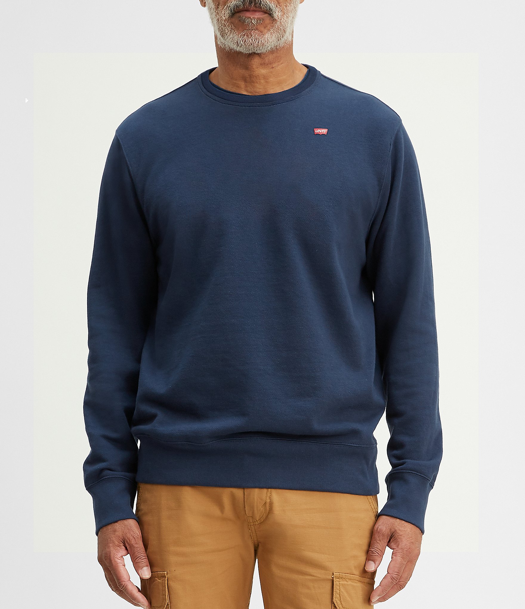 Levi's® Long-Sleeve Crewneck Fleece Sweatshirt | Dillard's