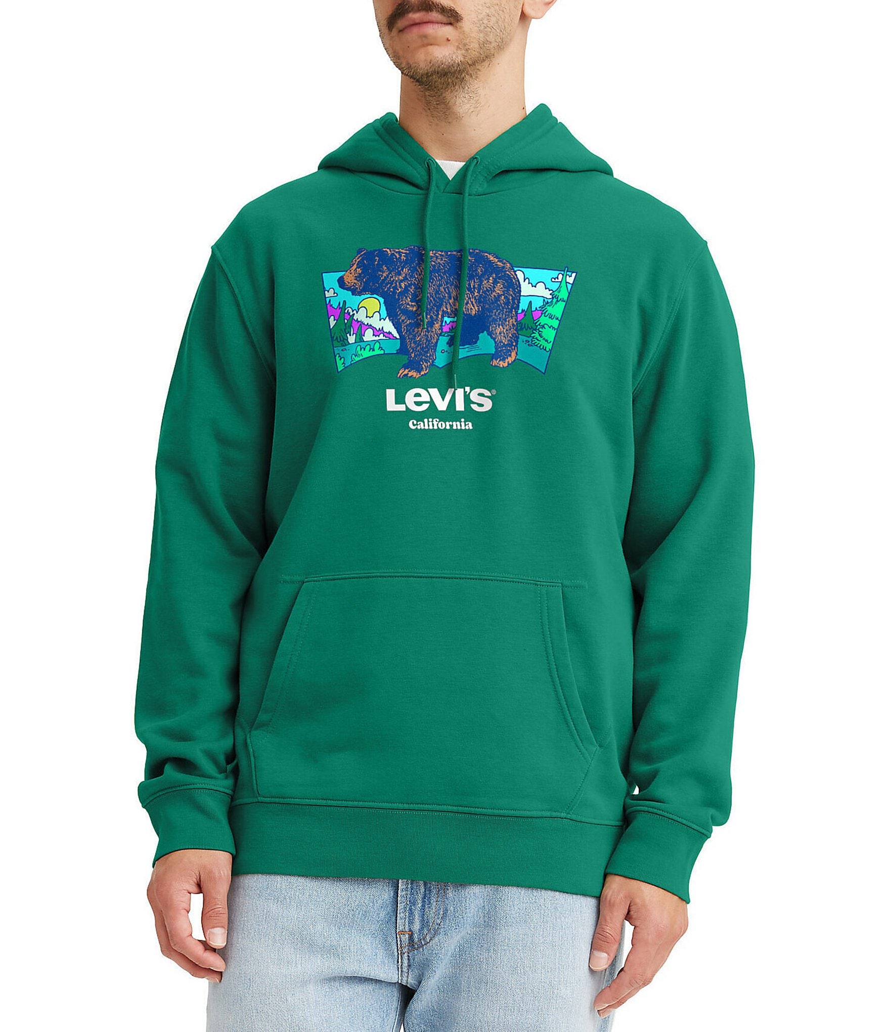 Levi's® Logo Hoodie - Green
