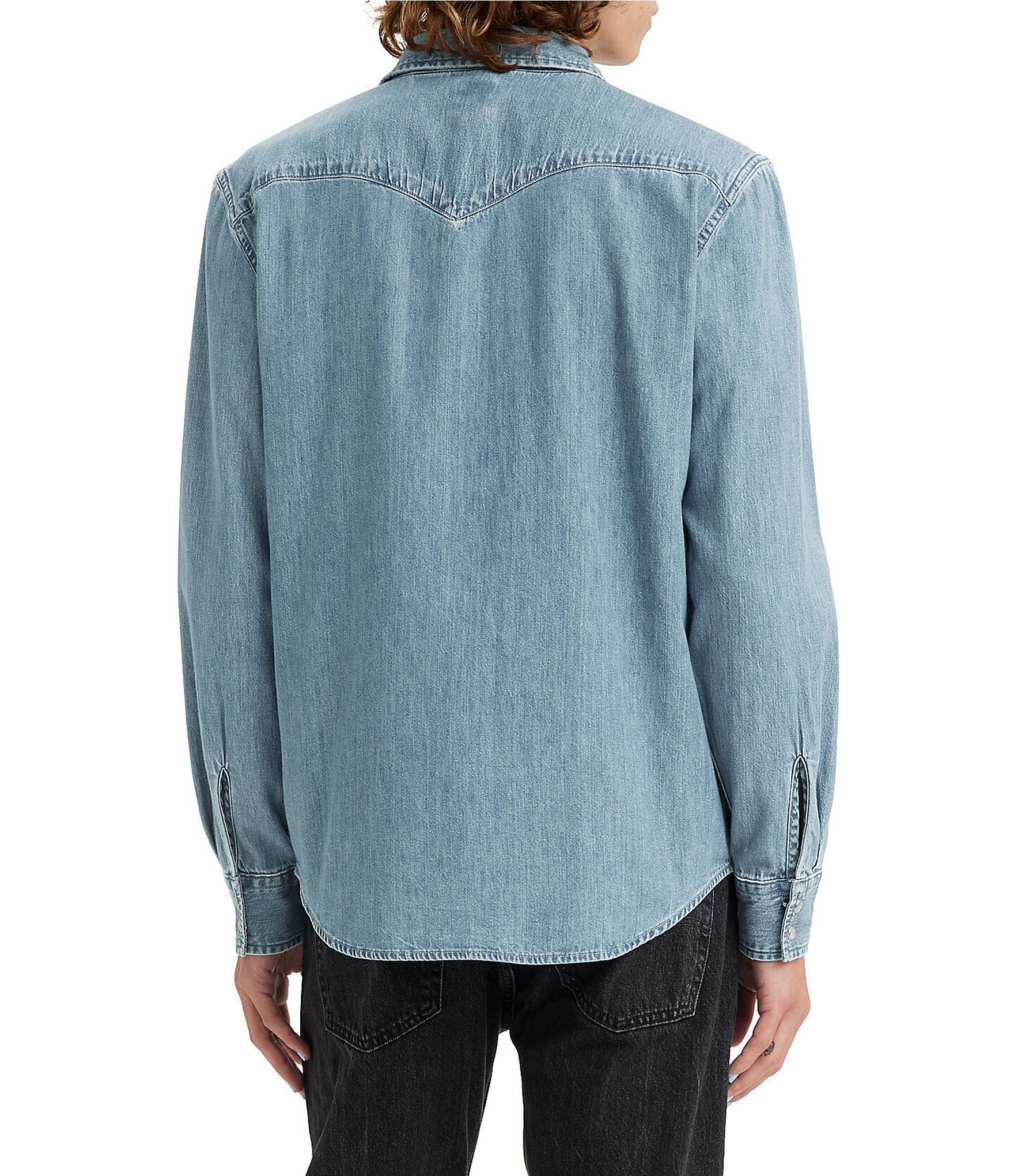 Levi's® Long Sleeve Western Denim Shirt