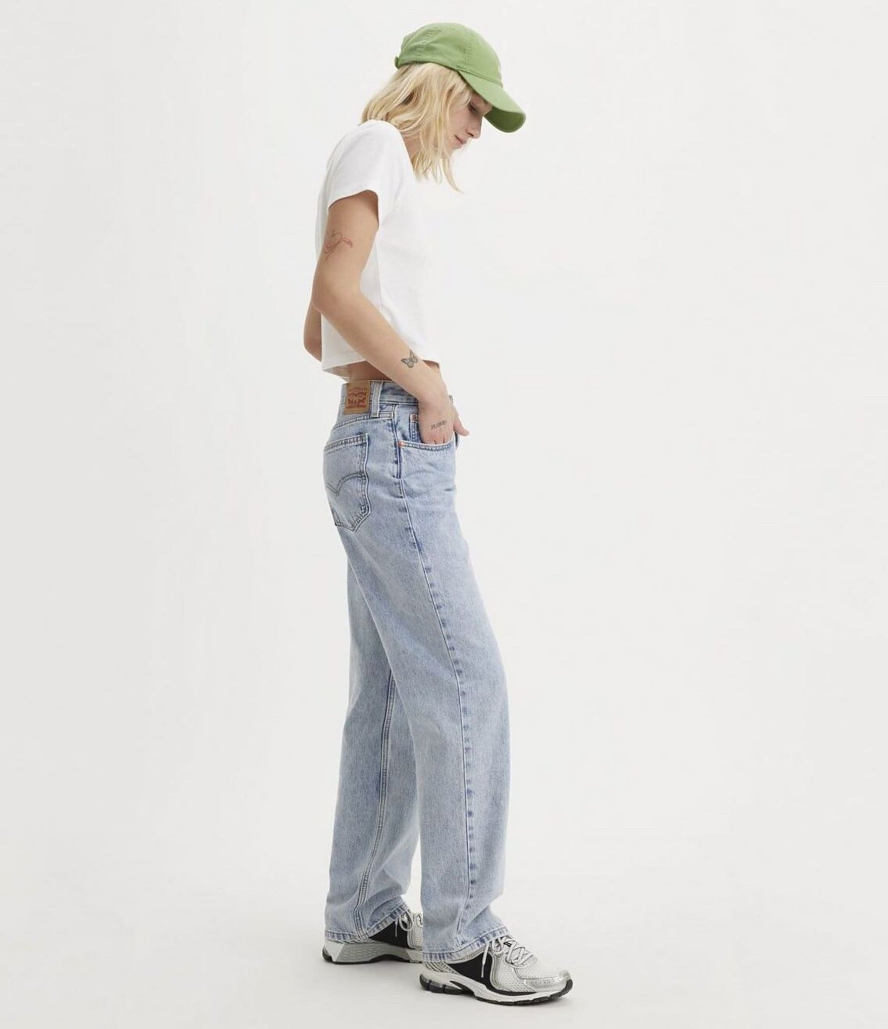 Levi's® Low Pro Mid Rise Straight Jeans