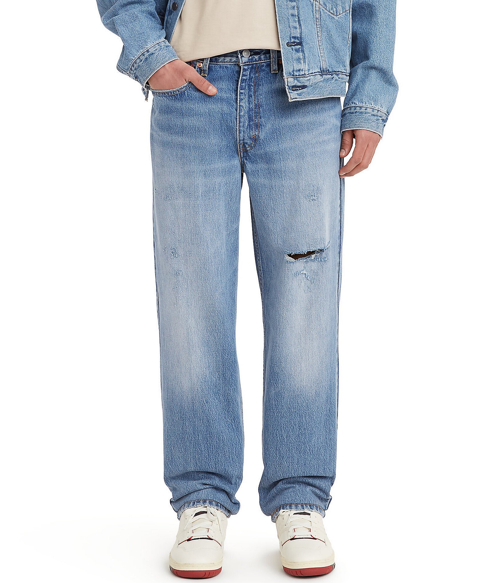 Levi's 550 Men's Blue Jeans Size 48x30
