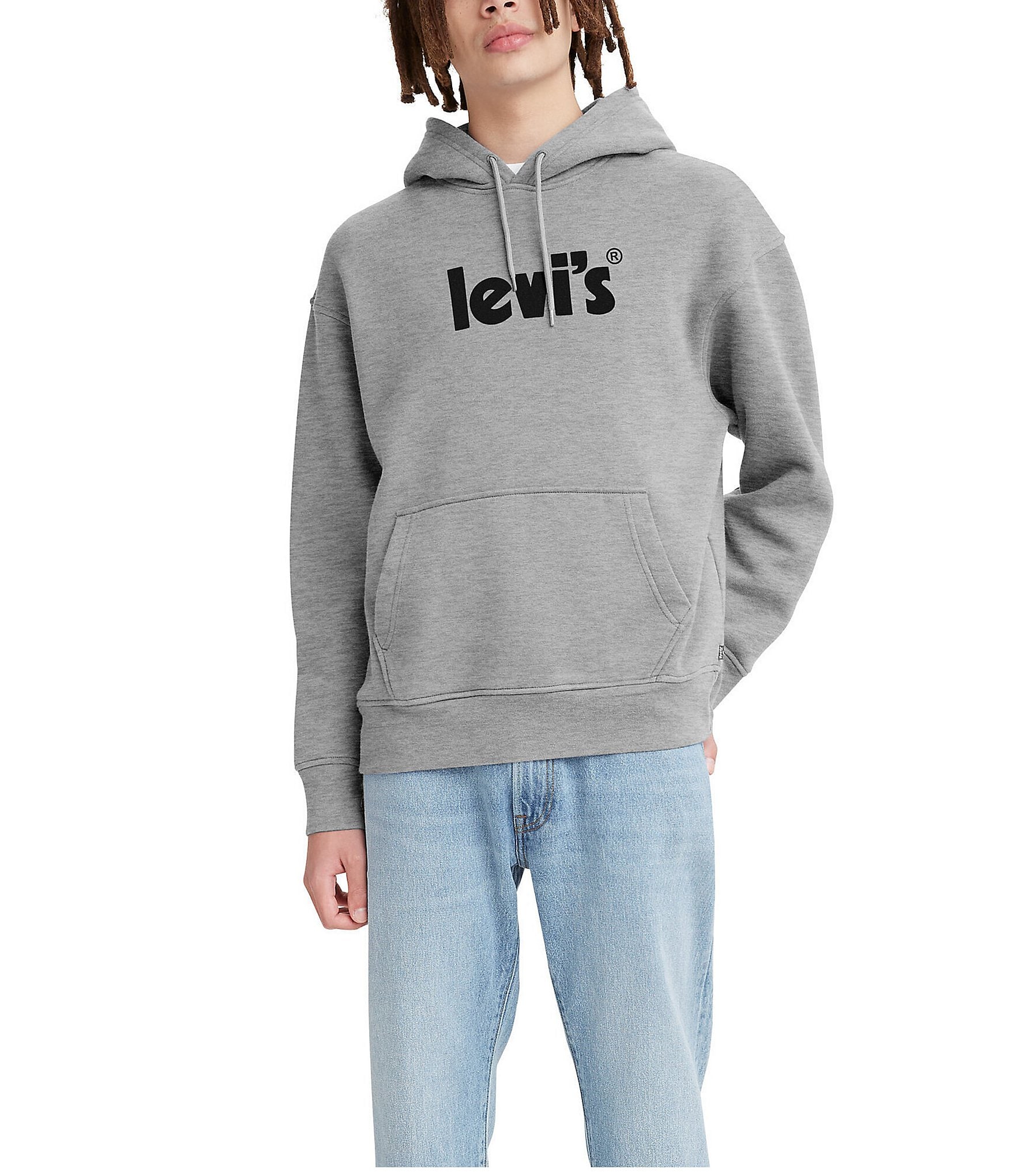 Levi's® Men's Relaxed Fit Poster Logo Graphic Hoodie | Dillard's