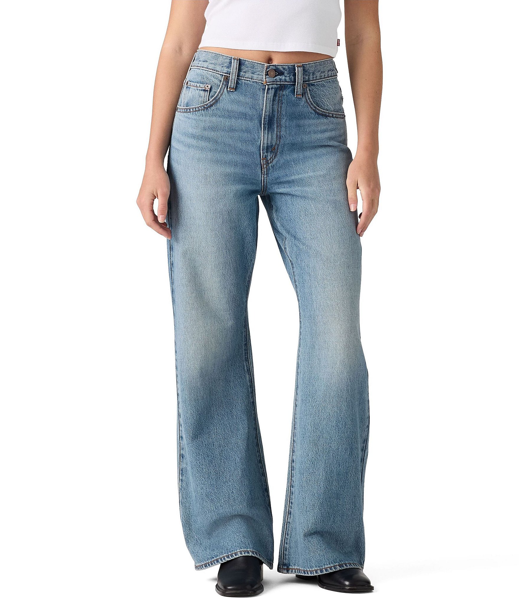 Levi's® Mid Rise Cinch Flare Jeans