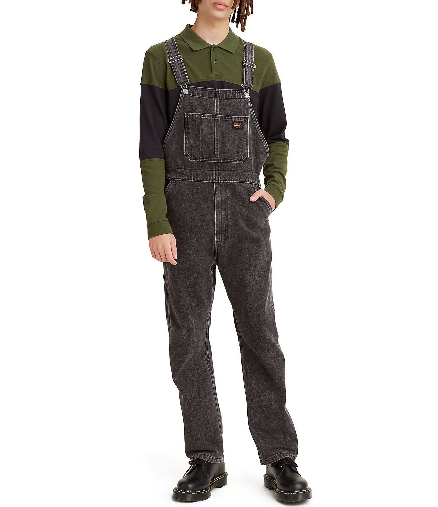 Levi's® Relaxed Straight Overalls | Dillard's