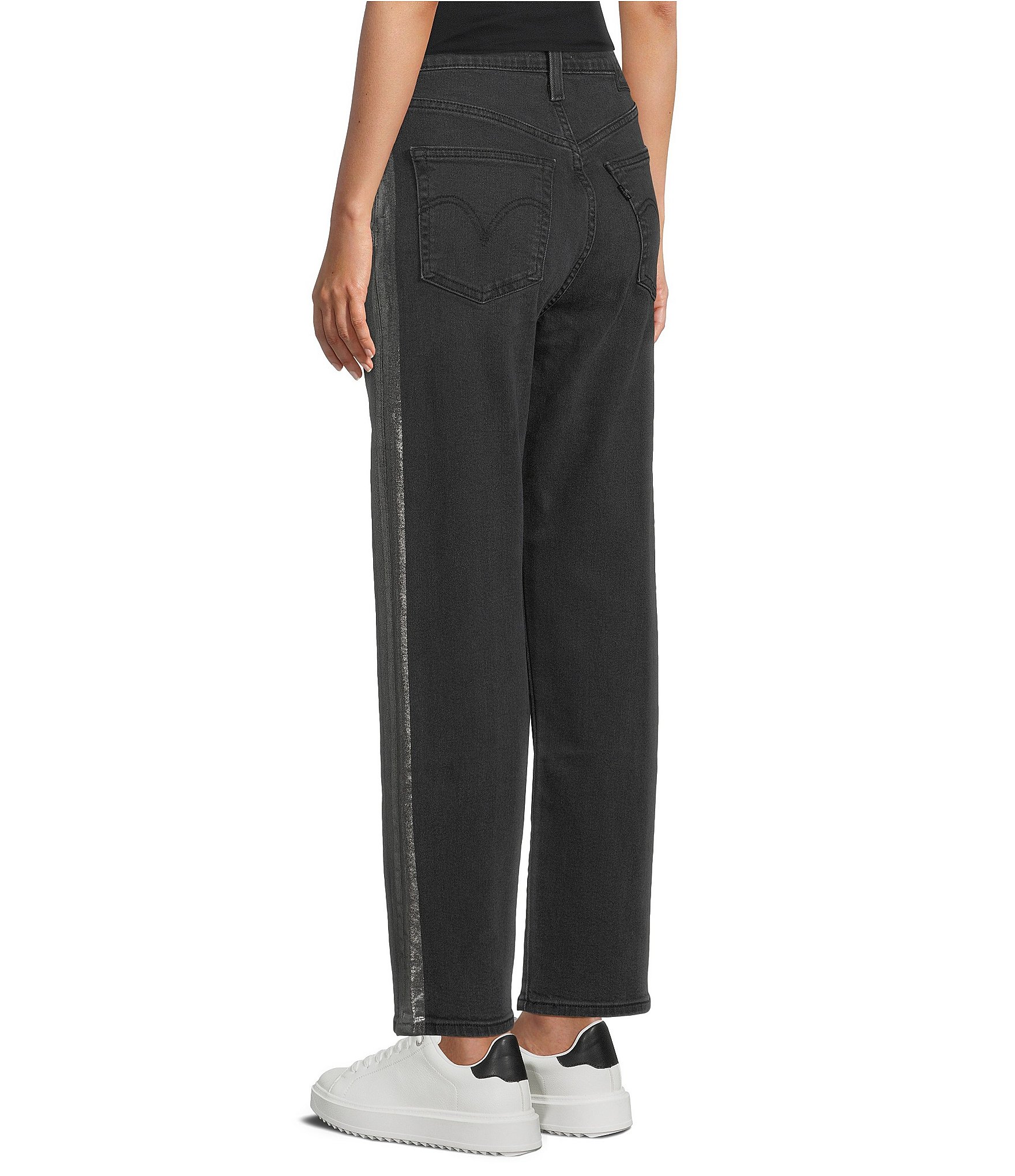 Levi's® Ribcage Straight Leg Ankle Jeans