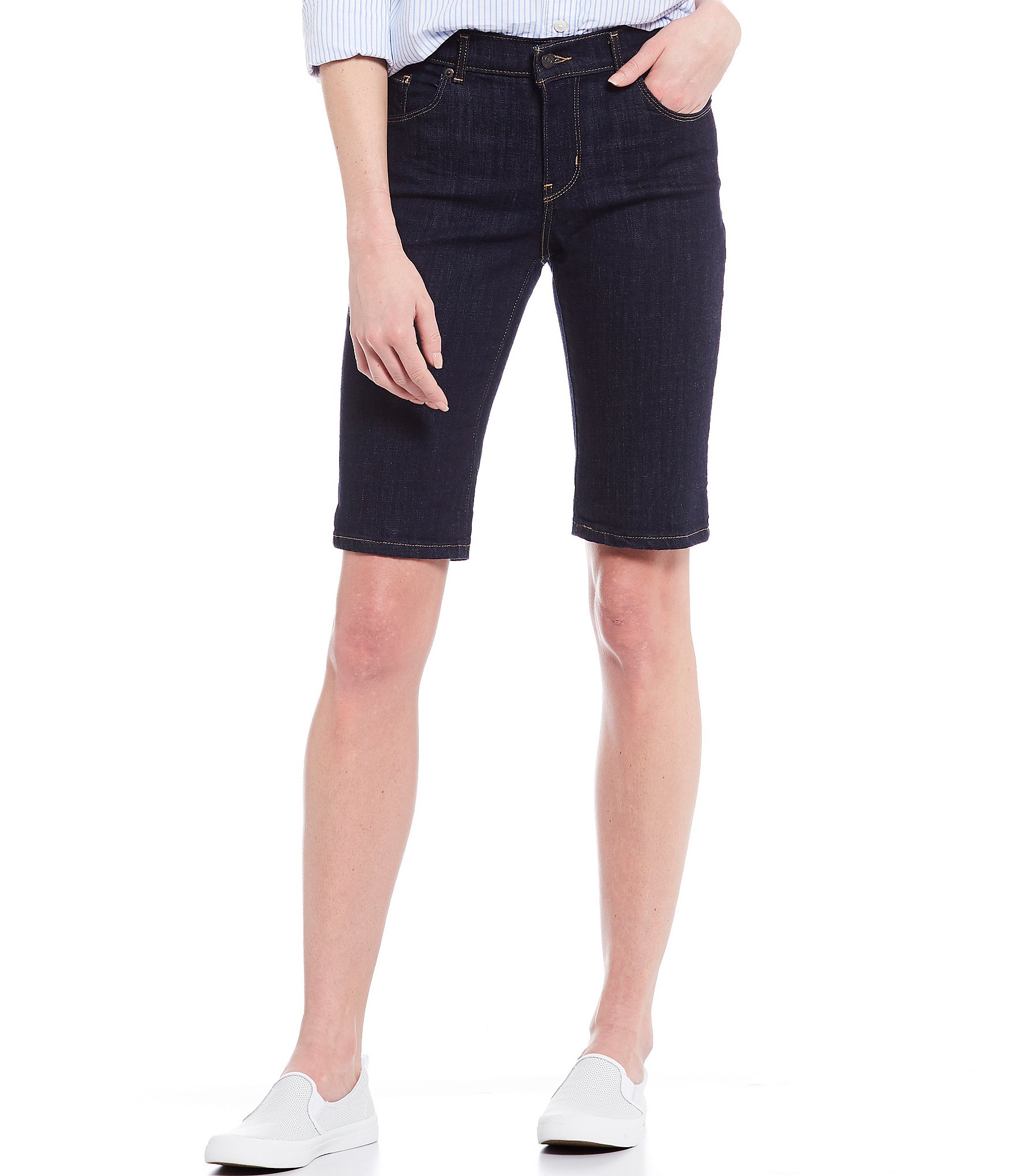 Levi's® Rolled Cuff Bermuda Shorts 