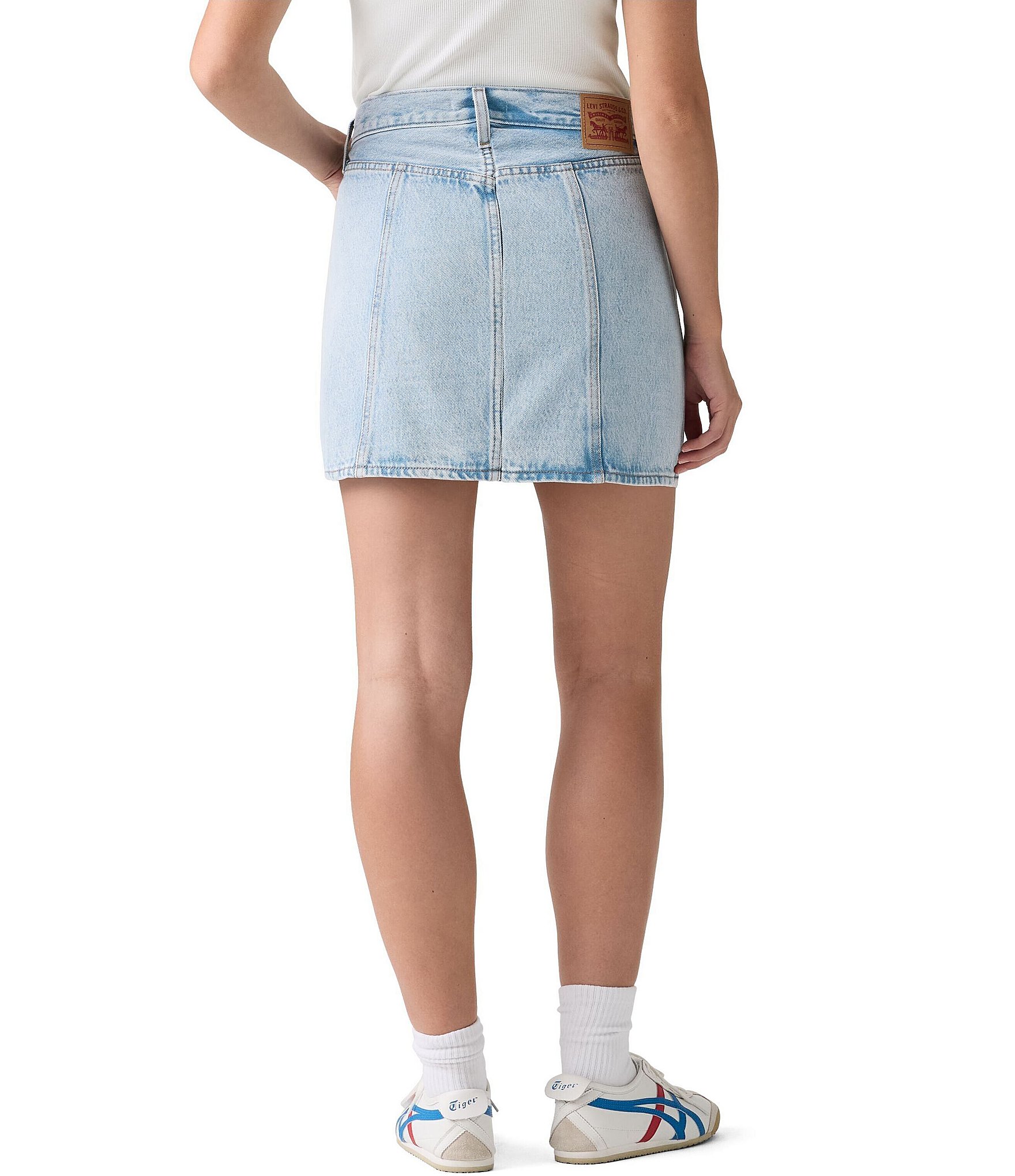 Levi's® Seamed Icon Denim Mini Skirt