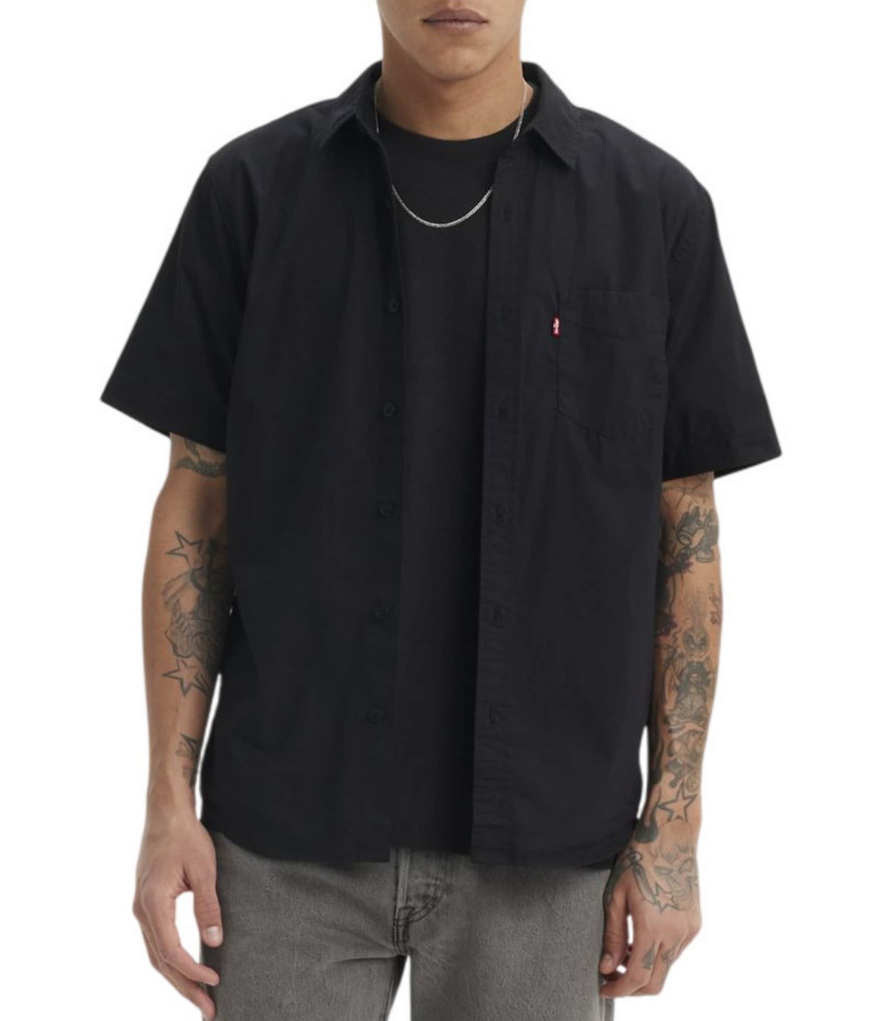 Levi's® Short-Sleeve Classic 1 Pocket Standard Fit Shirt
