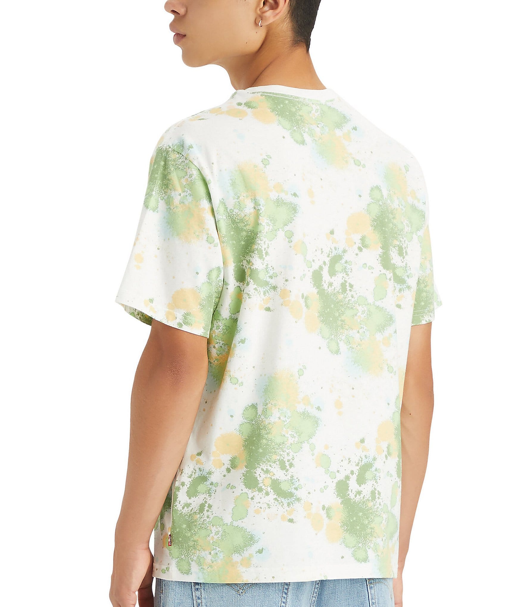 Levi's® Short Sleeve Relaxed Fit Splatter Print T-Shirt