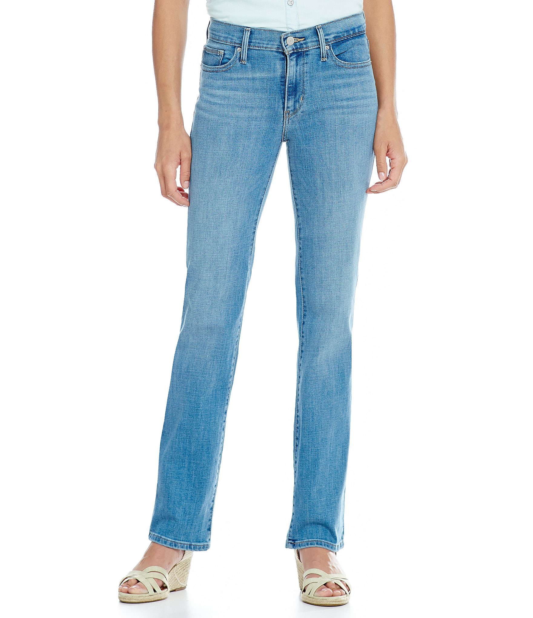 Levi´s® Slimming Straight Leg Jeans | Dillards