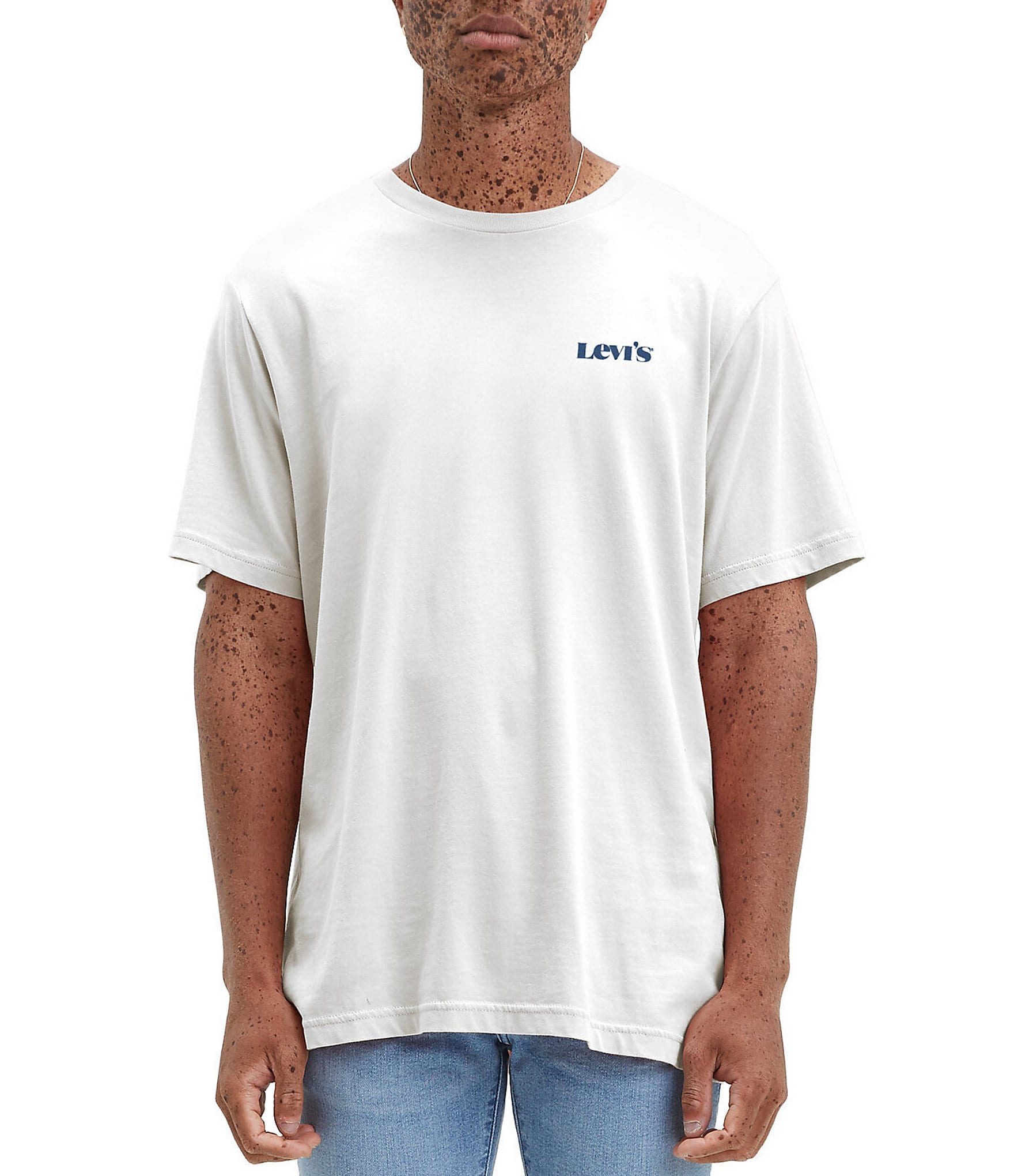 Levi's® Small Logo Short-Sleeve Relaxed Fit T-Shirt | Dillard's