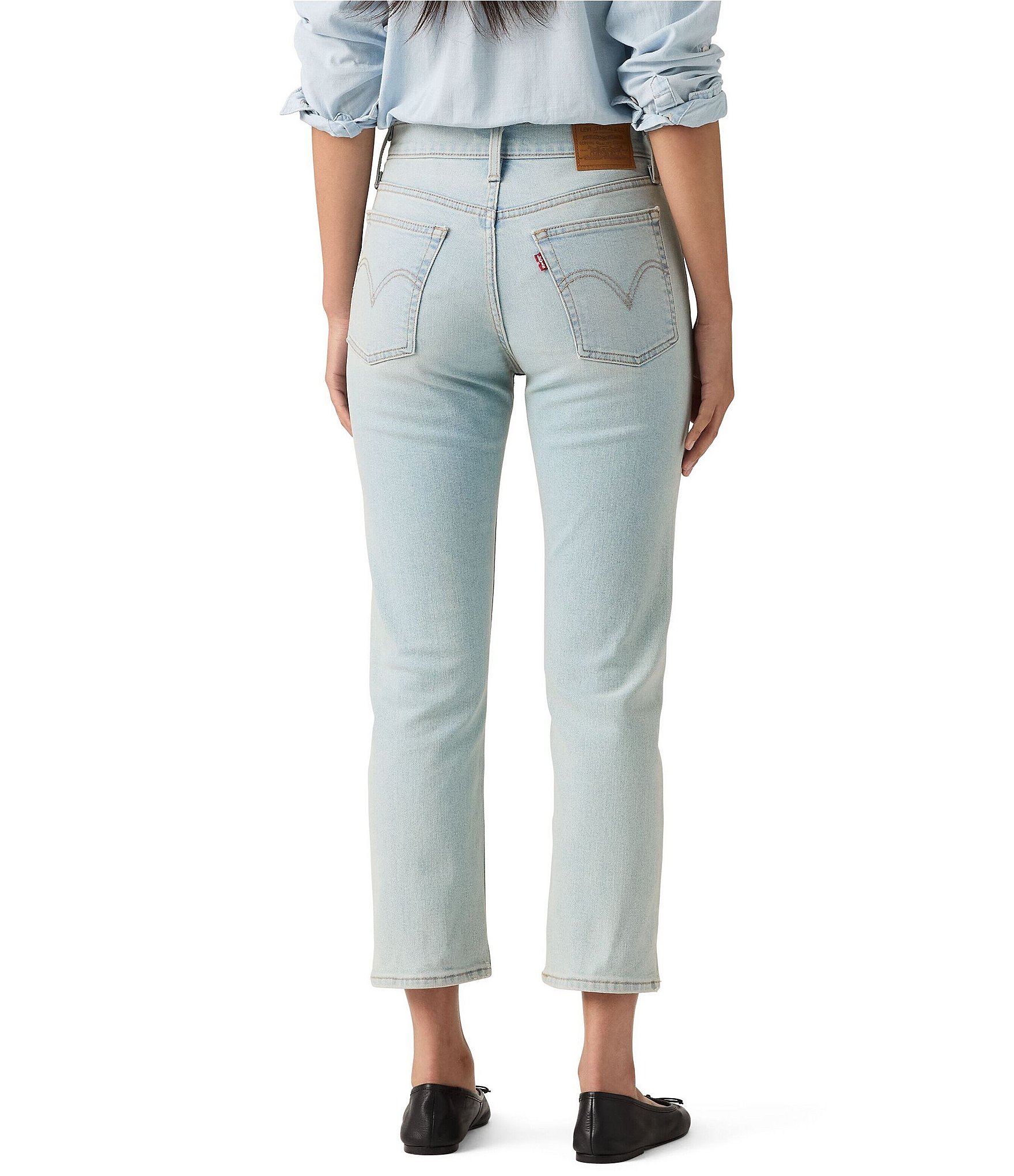 Levi's® Wedgie High Rise Straight Leg Jeans