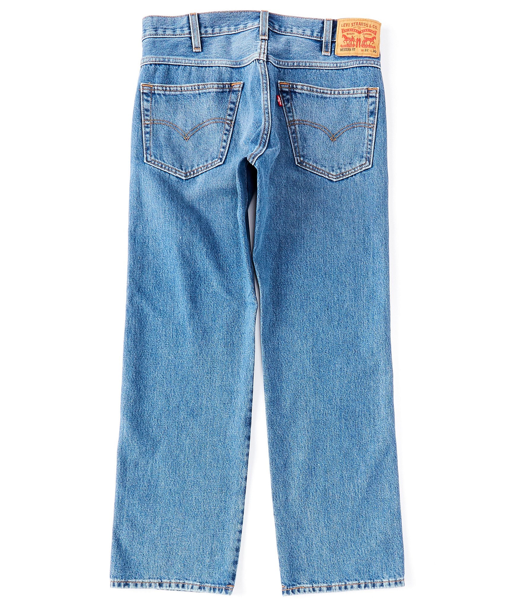 Levi's® Western Fit Straight Leg Stretch Jeans