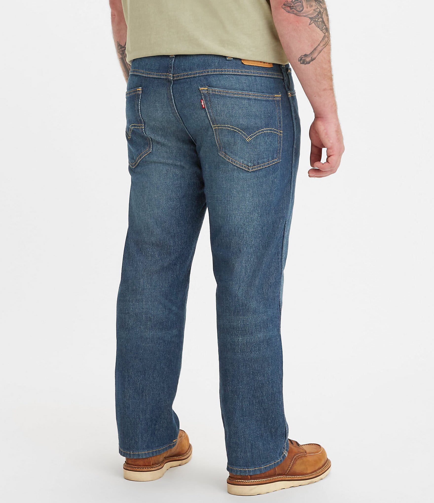 Levi's® Western Fit Straight Leg Stretch Jeans